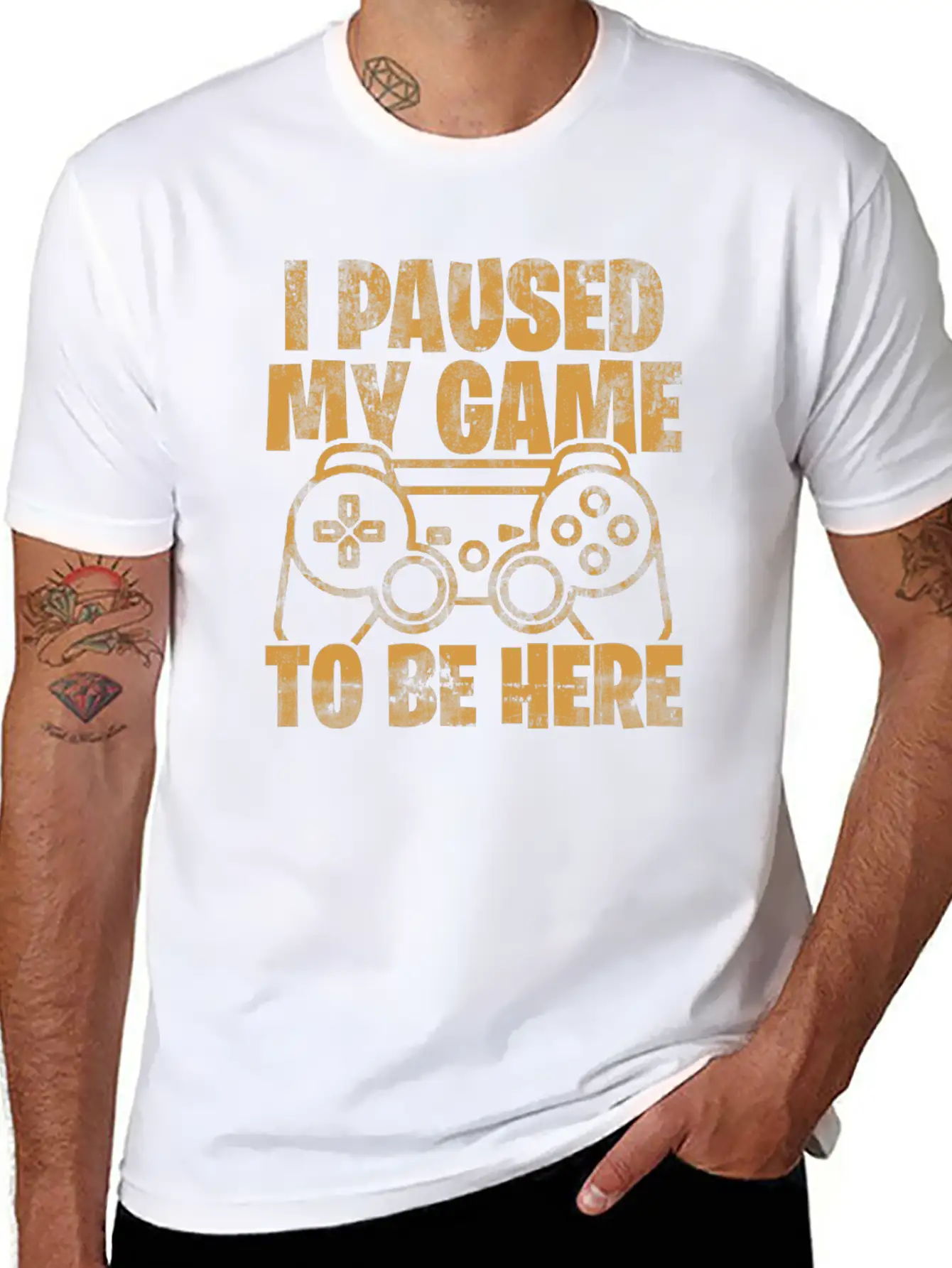 Gaming Essential Cotton Tee For Daily Outfits – Unisex Style