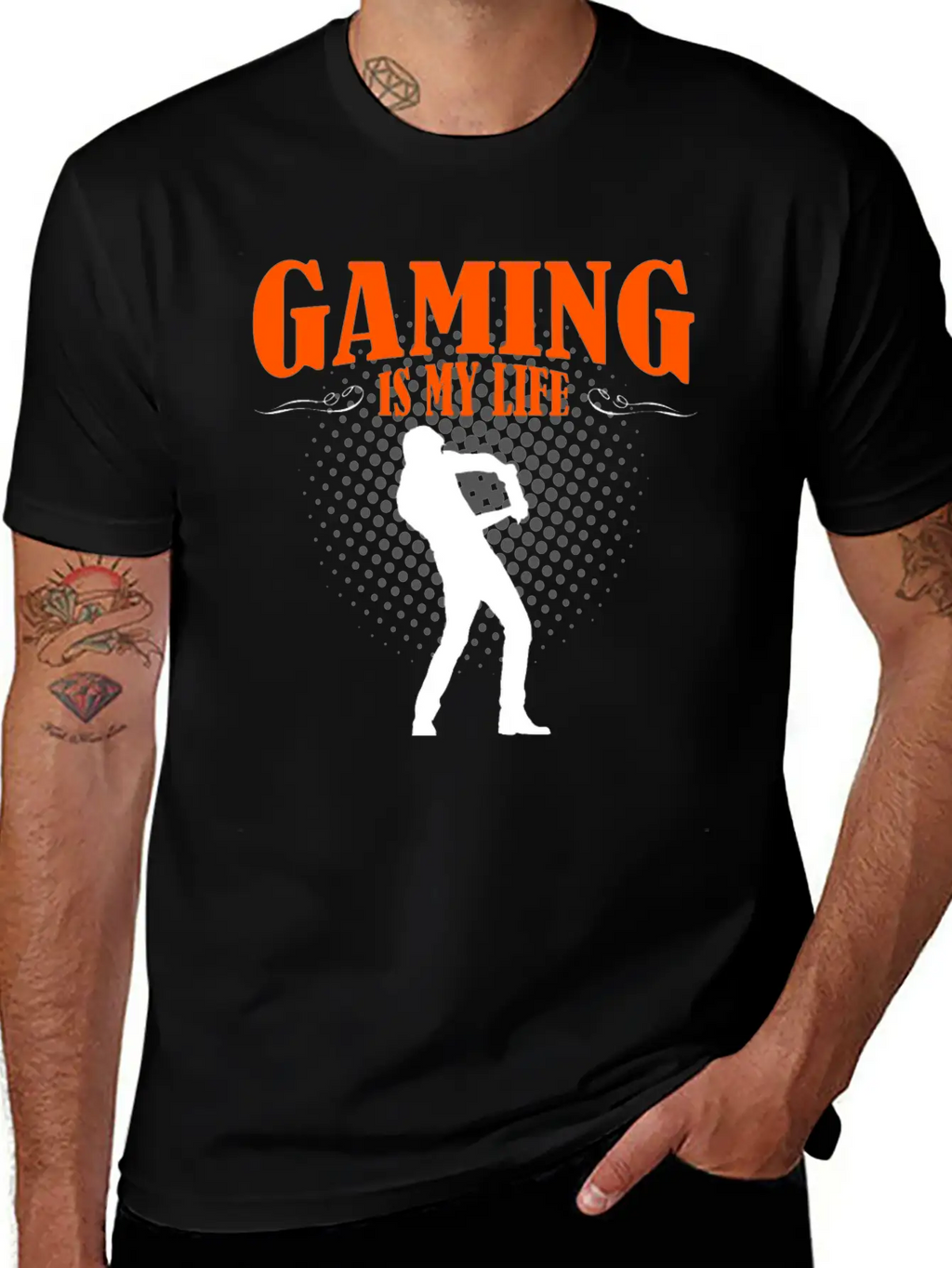 Gaming Is My Life Unisex Casual T-Shirt – Clean Design For Daily Comfort