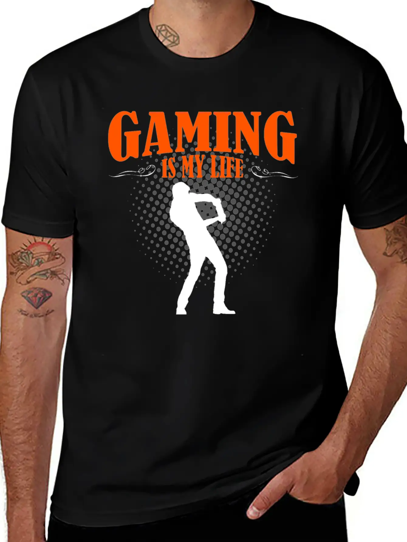 Gaming Is My Life Unisex Casual T-Shirt – Clean Design For Daily Comfort