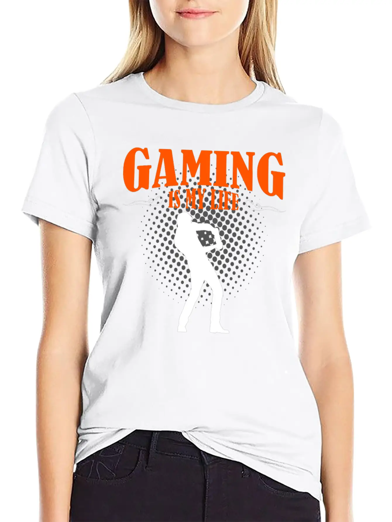 Gaming Is My Life Unisex Casual T-Shirt – Clean Design For Daily Comfort