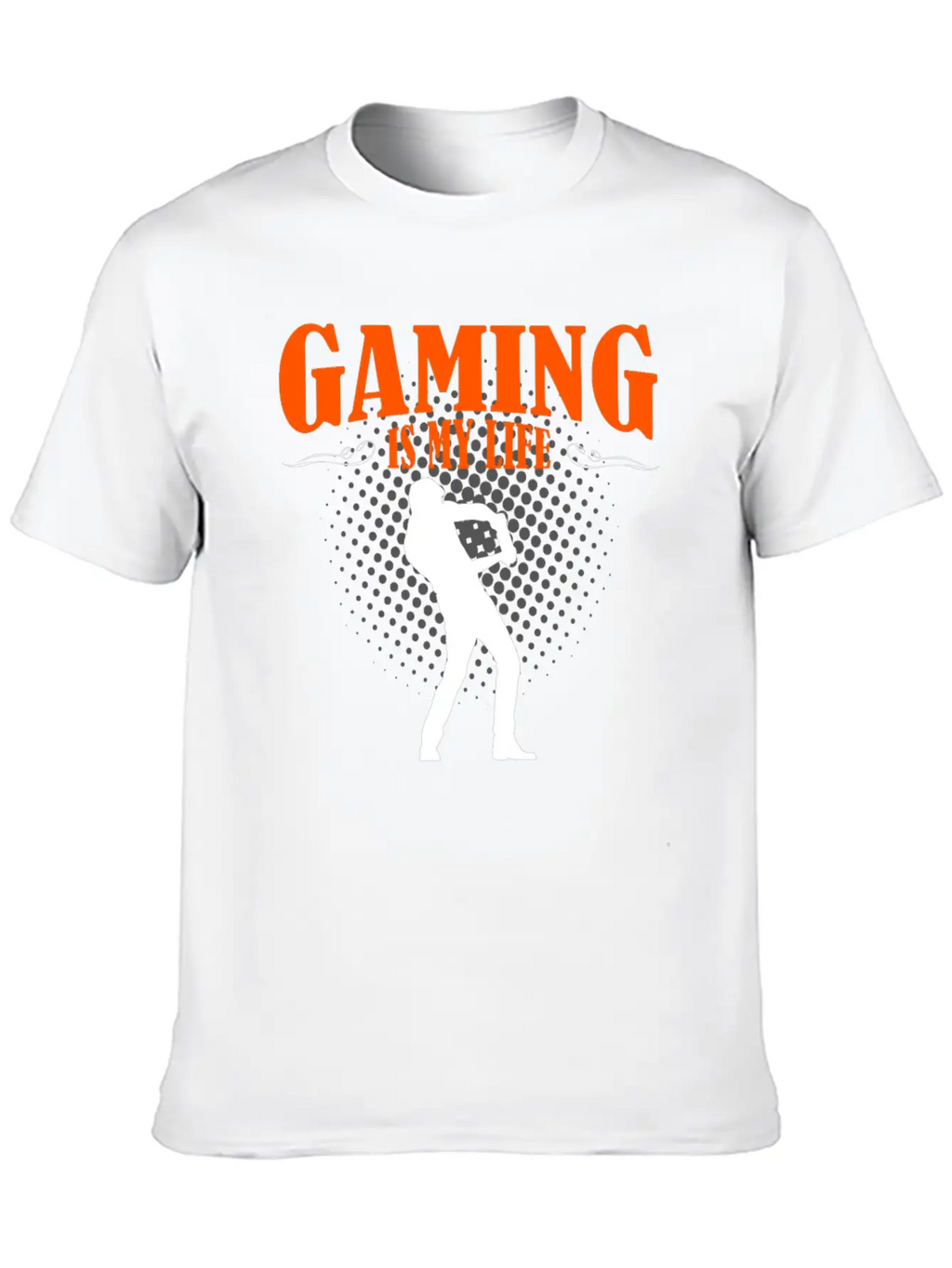 Gaming Is My Life Unisex Casual T-Shirt – Clean Design For Daily Comfort