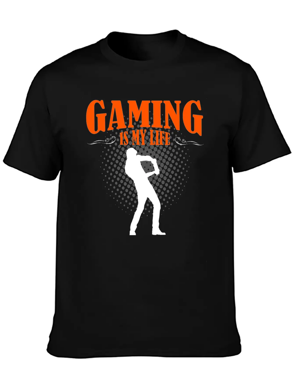 Gaming Is My Life Unisex Casual T-Shirt – Clean Design For Daily Comfort