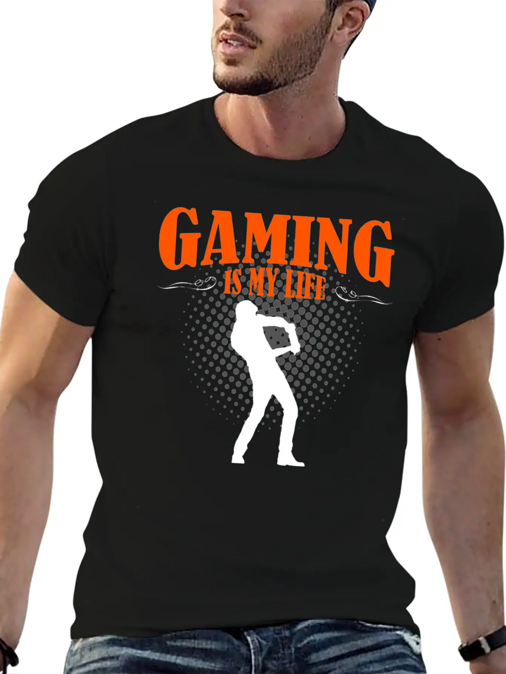 Gaming Is My Life Unisex Casual T-Shirt – Clean Design For Daily Comfort