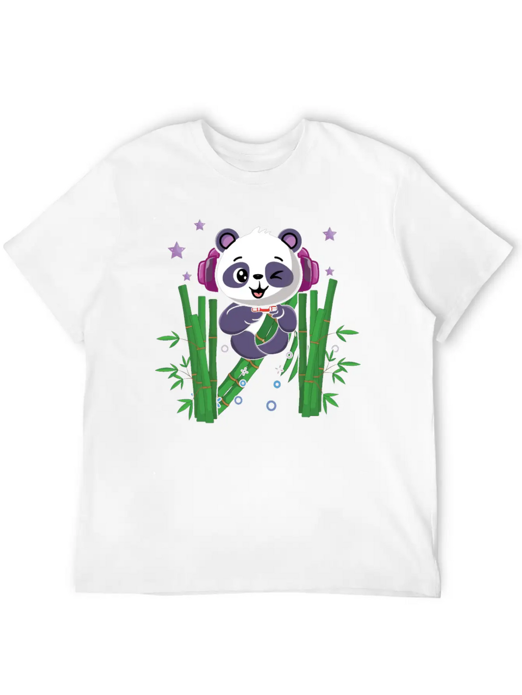 Gaming Panda Cute Playing Video Game Lover Gaming Unisex Casual T-Shirt – Clean Design For Daily Comfort