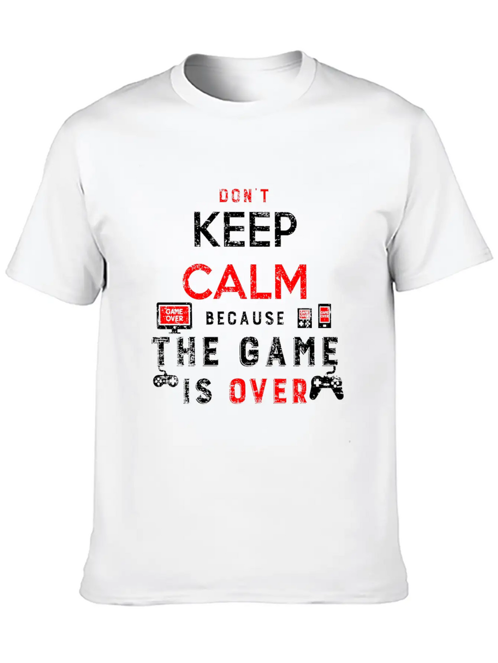 Gaming Unisex Casual T-Shirt – Clean Design For Daily Comfort
