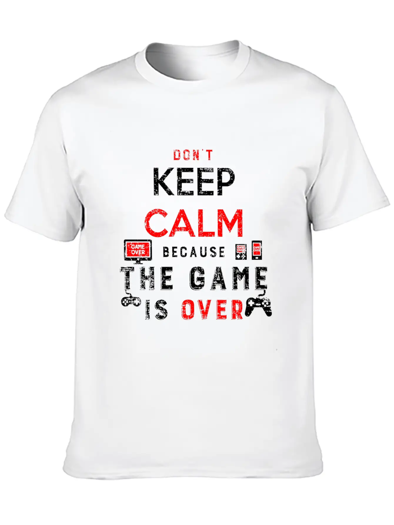 Gaming Unisex Casual T-Shirt – Clean Design For Daily Comfort