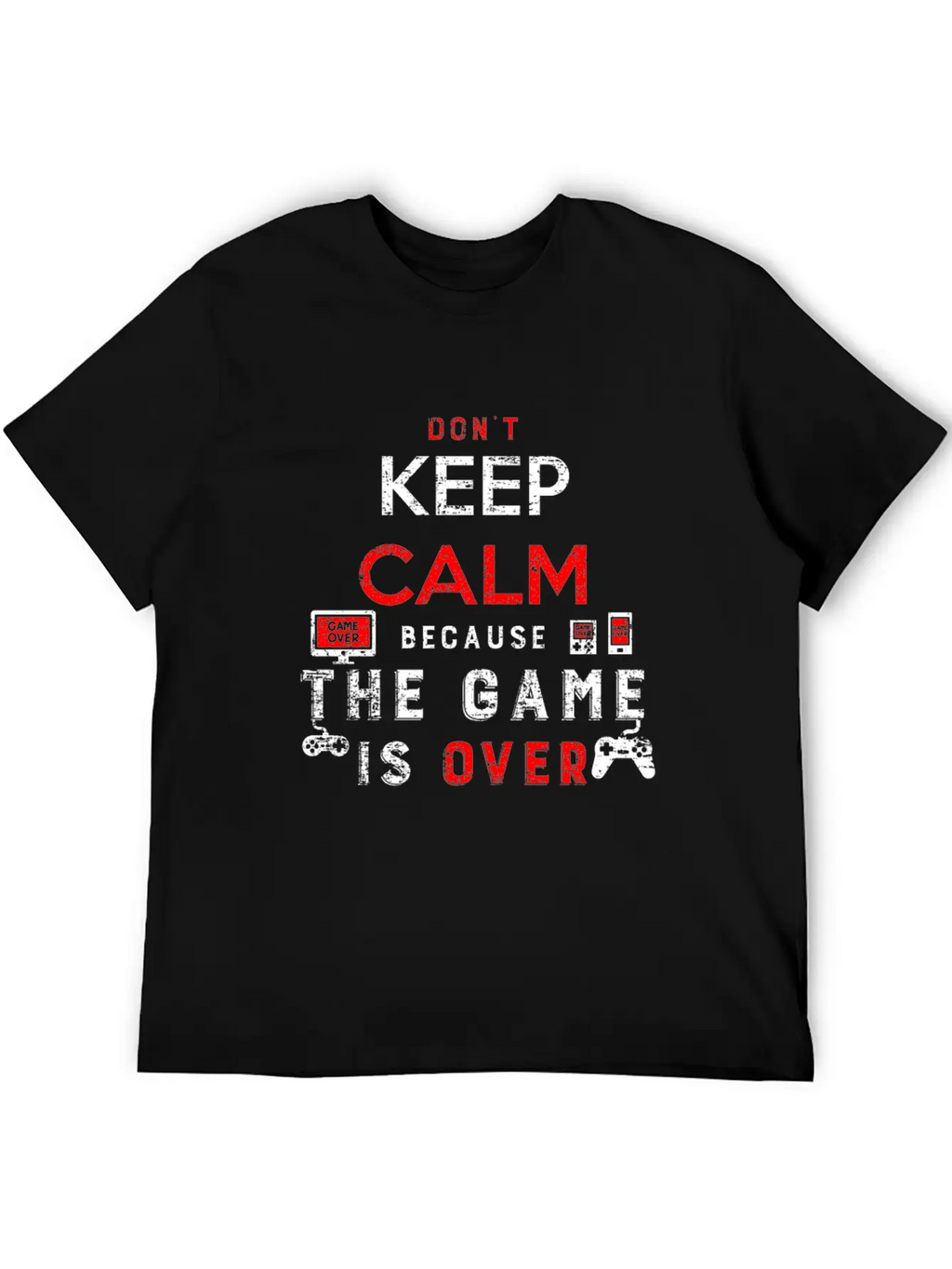 Gaming Unisex Casual T-Shirt – Clean Design For Daily Comfort