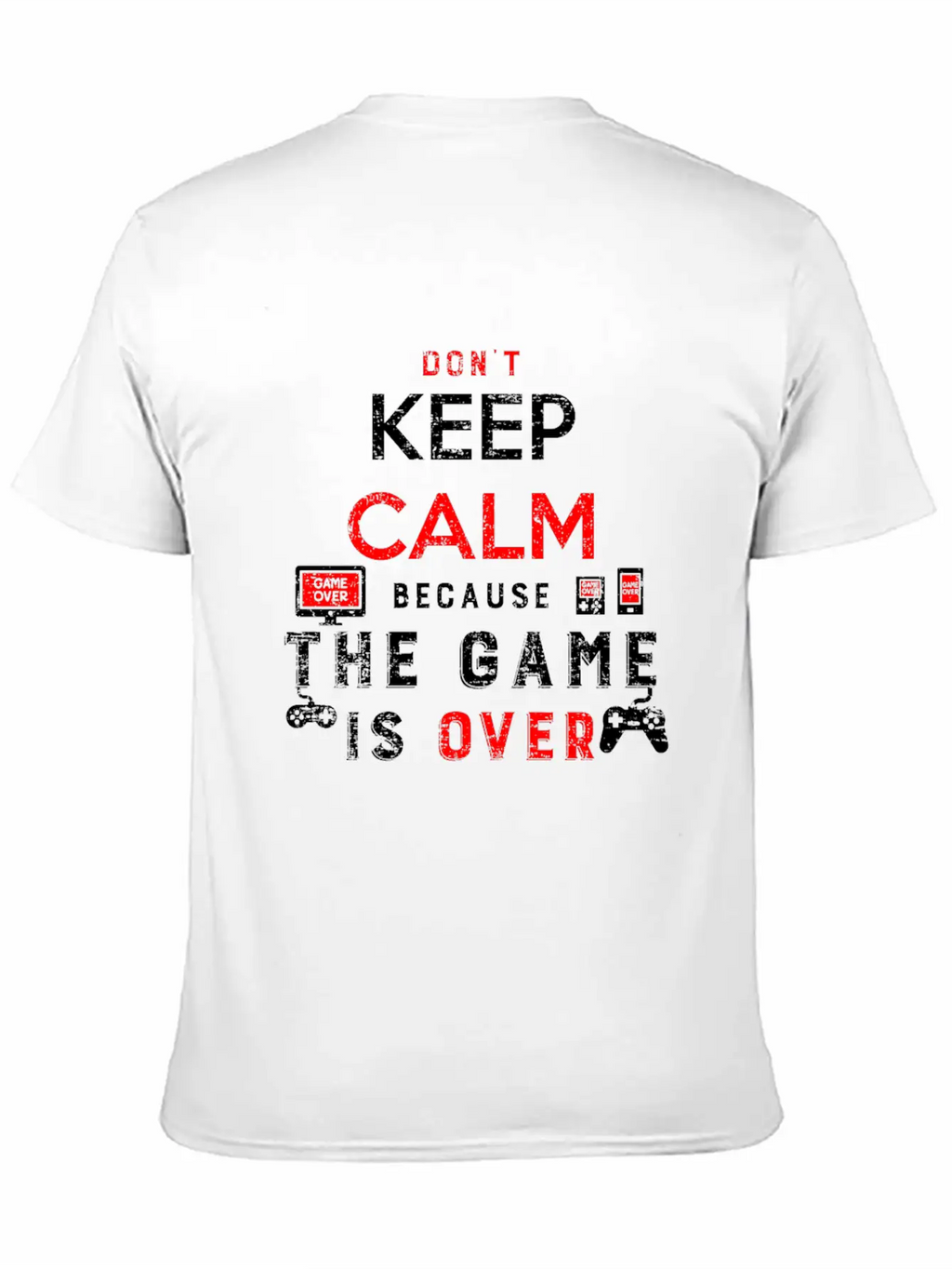 Gaming Unisex Casual T-Shirt – Clean Design For Daily Comfort