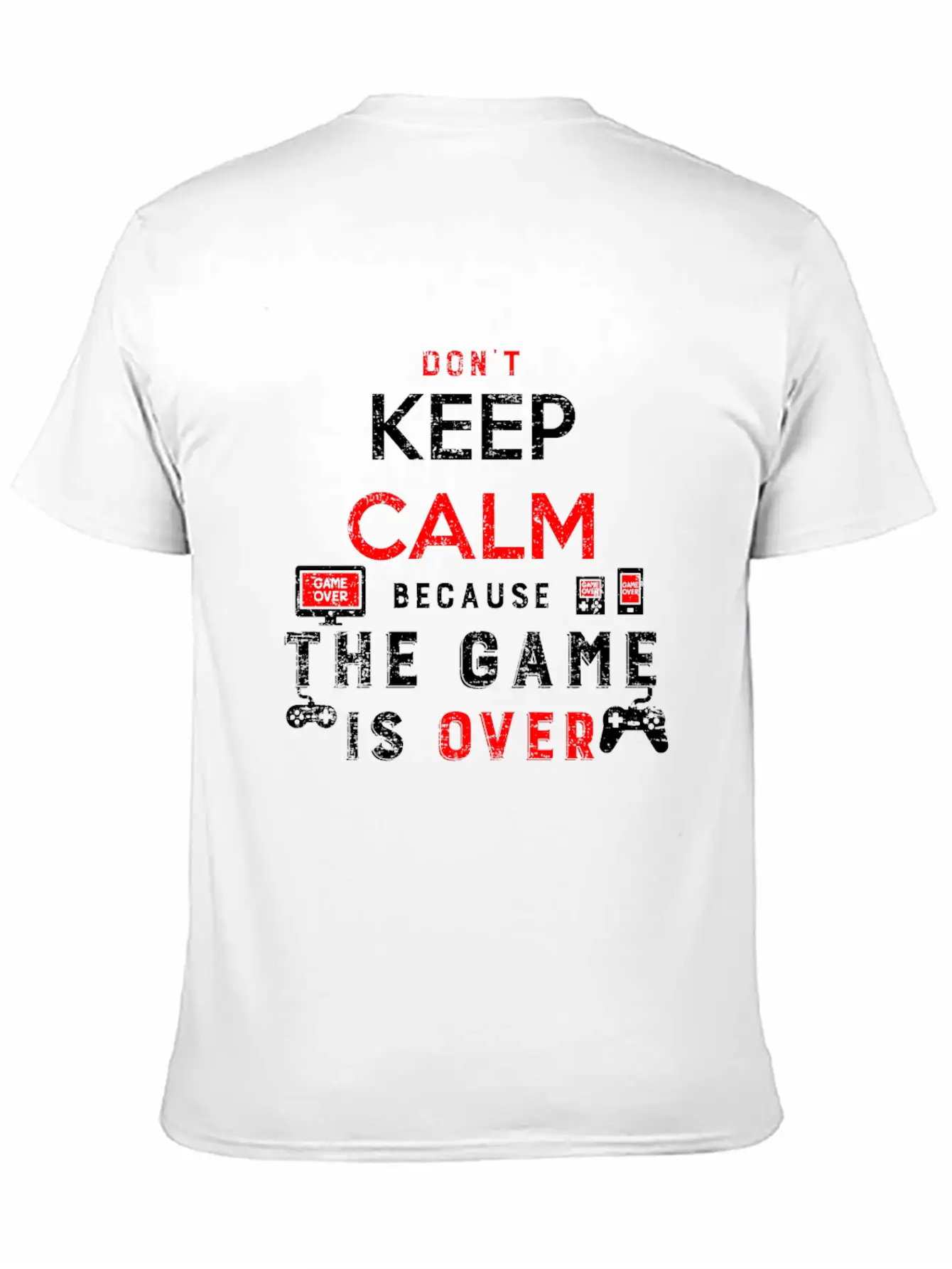 Gaming Unisex Casual T-Shirt – Clean Design For Daily Comfort