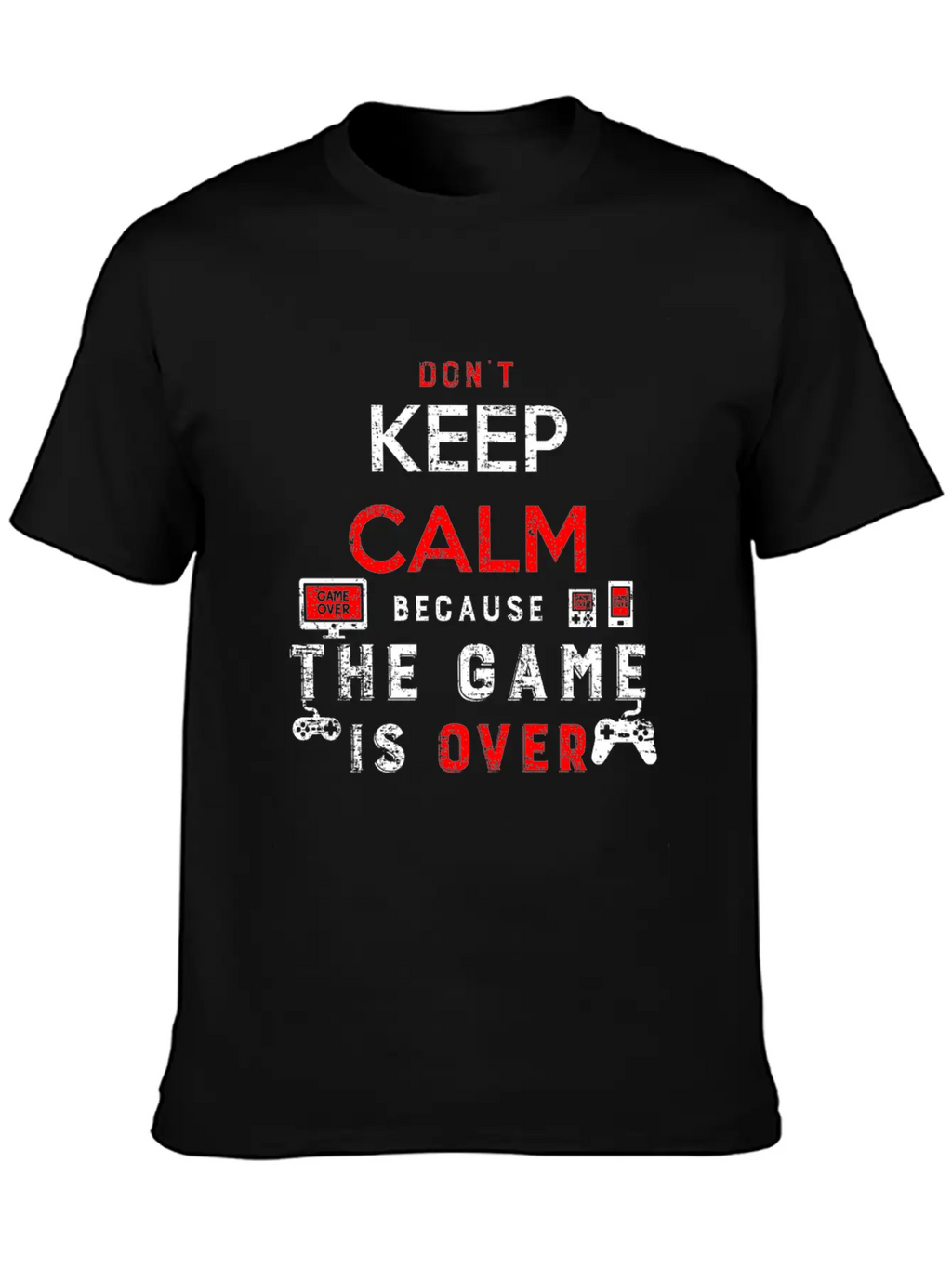 Gaming Unisex Casual T-Shirt – Clean Design For Daily Comfort