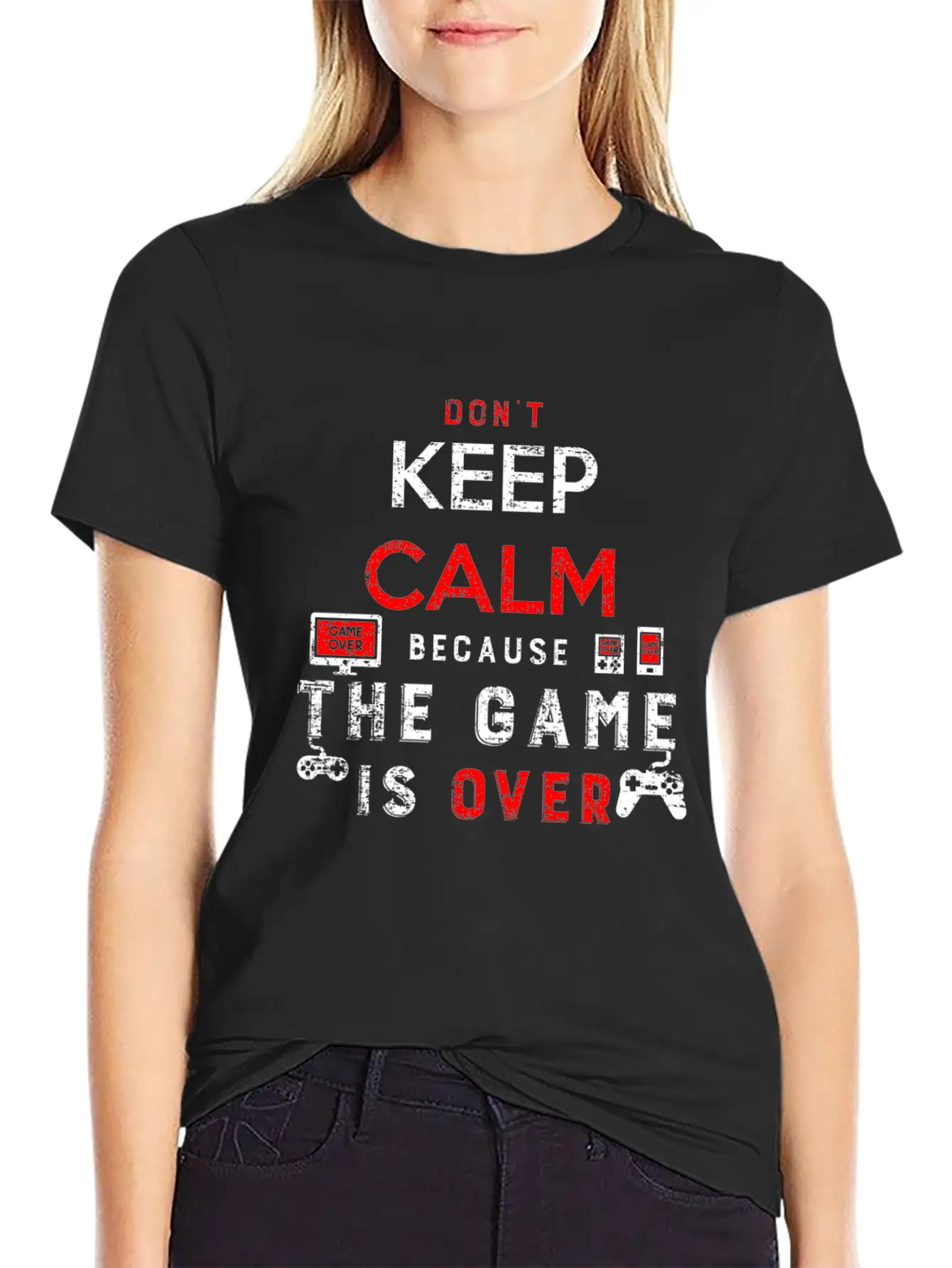 Gaming Unisex Casual T-Shirt – Clean Design For Daily Comfort