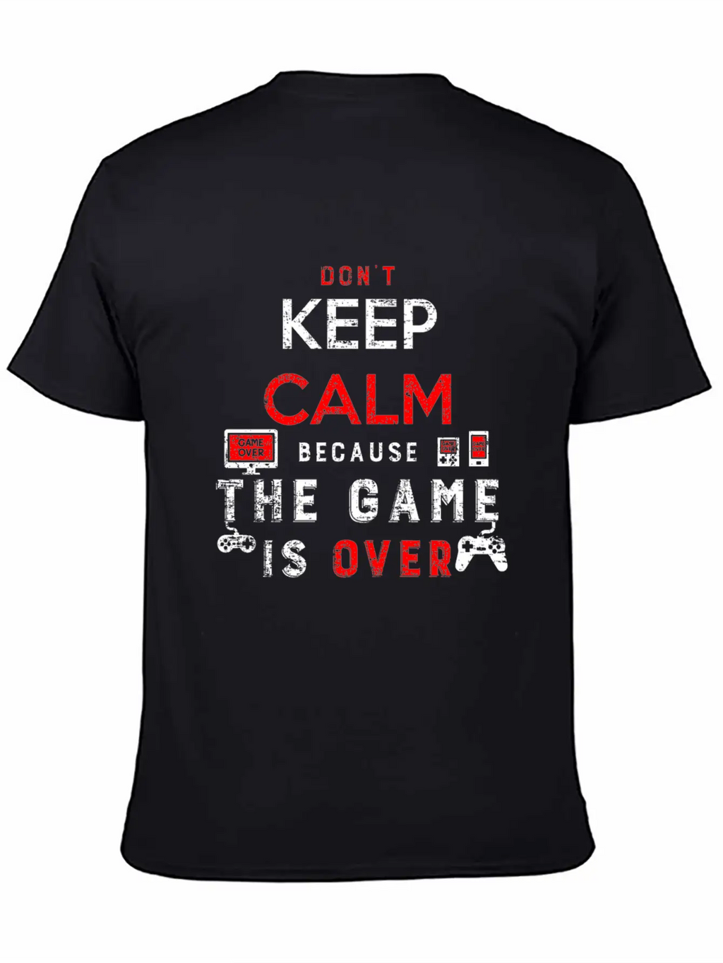 Gaming Unisex Casual T-Shirt – Clean Design For Daily Comfort