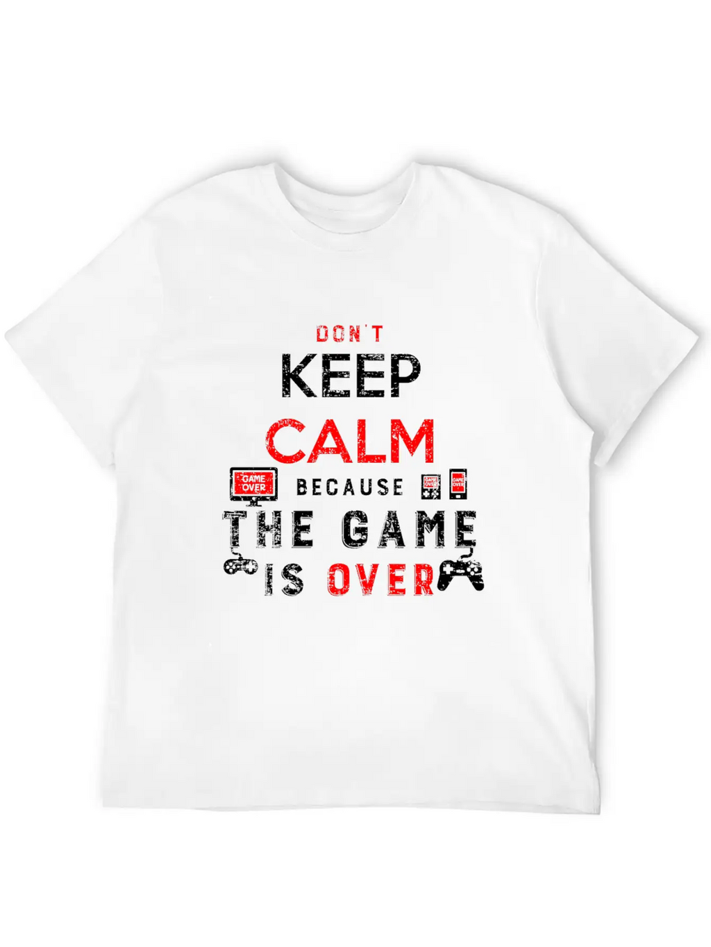 Gaming Unisex Casual T-Shirt – Clean Design For Daily Comfort