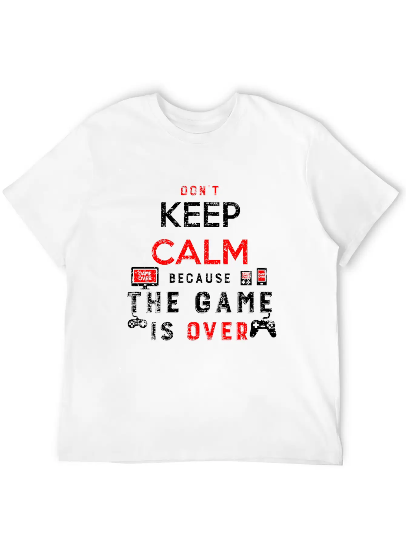 Gaming Unisex Casual T-Shirt – Clean Design For Daily Comfort