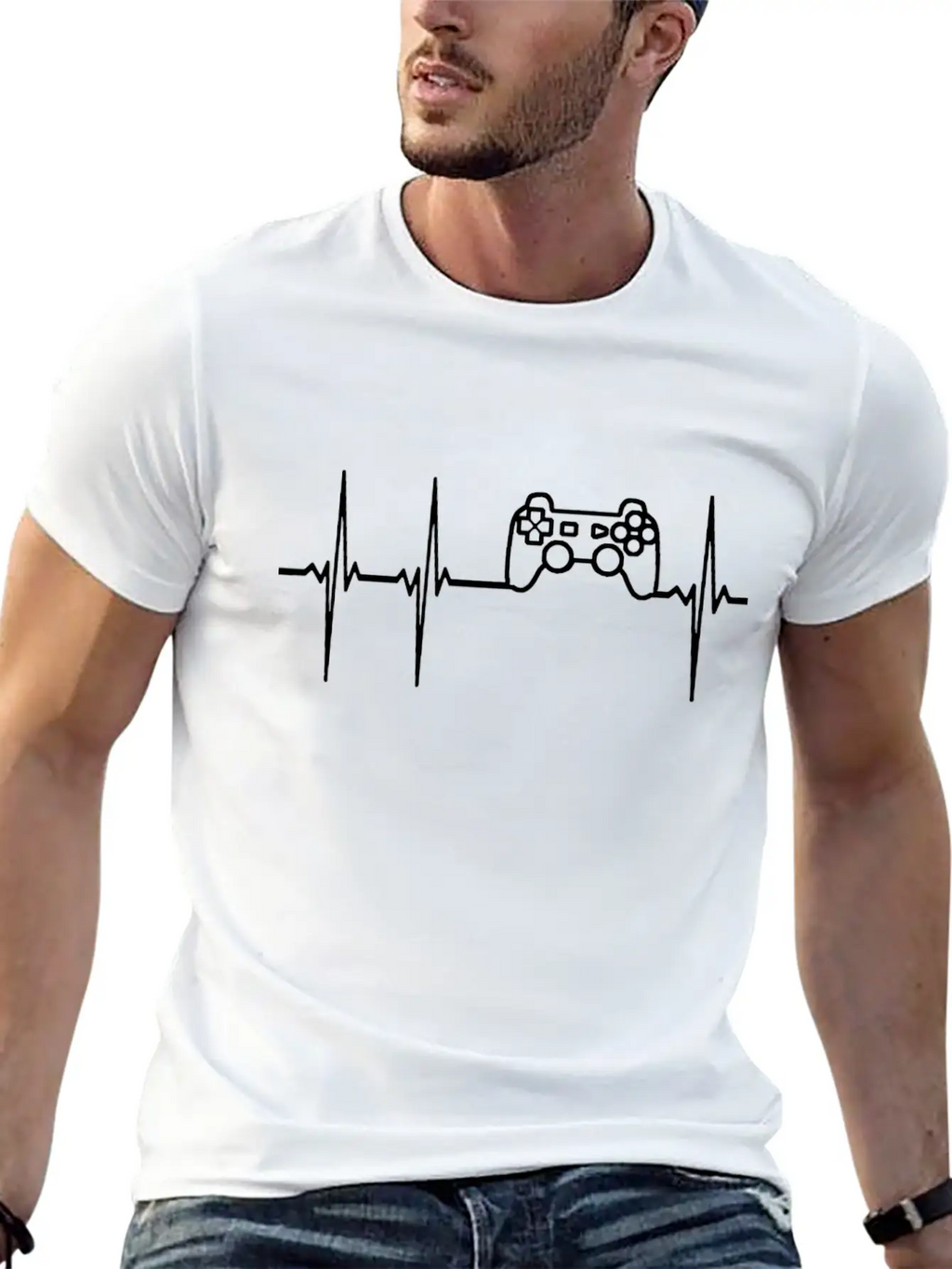 Gaming Unisex Short Sleeve Soft Cotton T-Shirt – Casual Everyday Wear