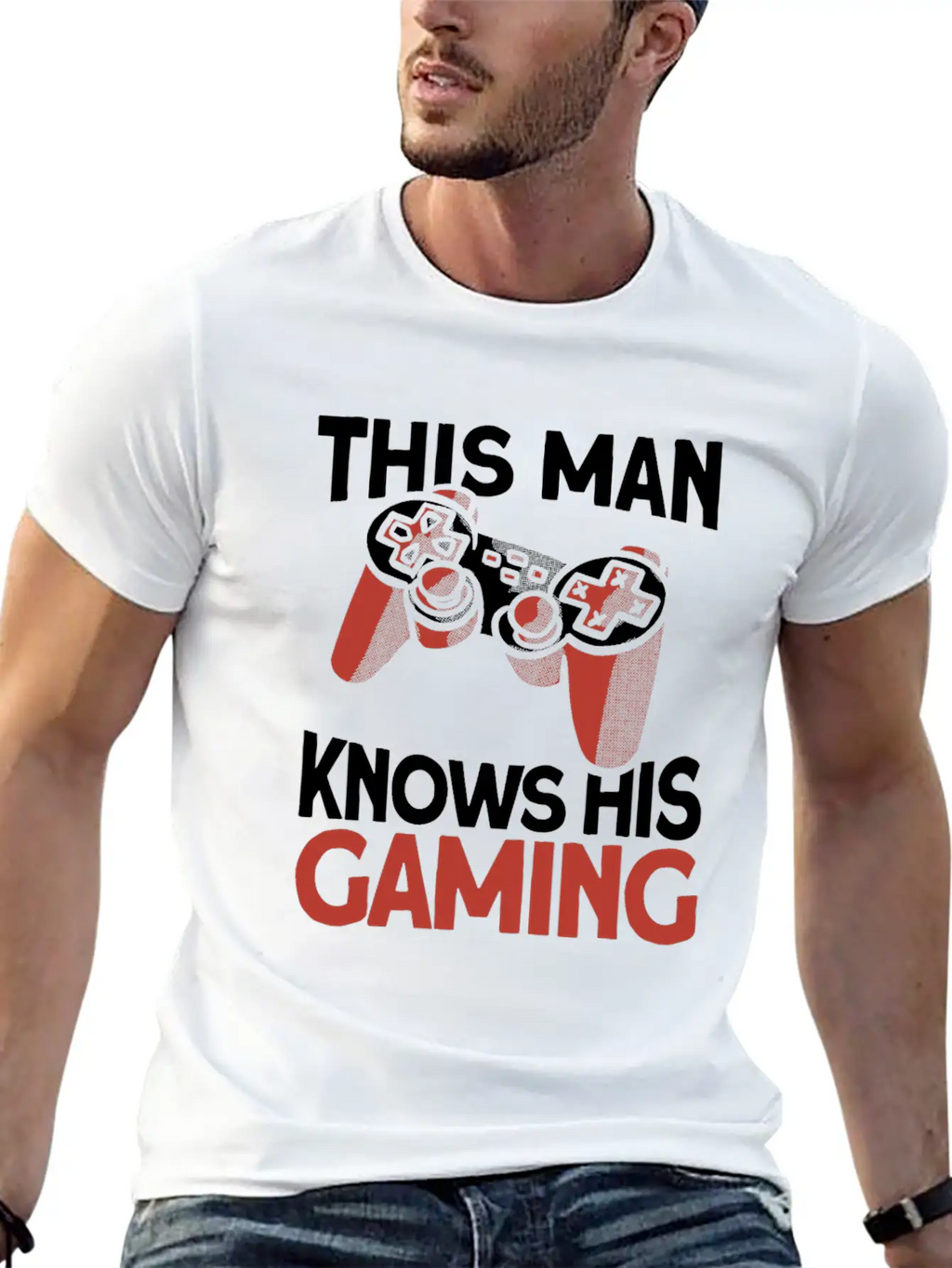 Gaming Video Games Gamer Casual Graphic T-Shirt – Simple And Comfortable Daily Wear