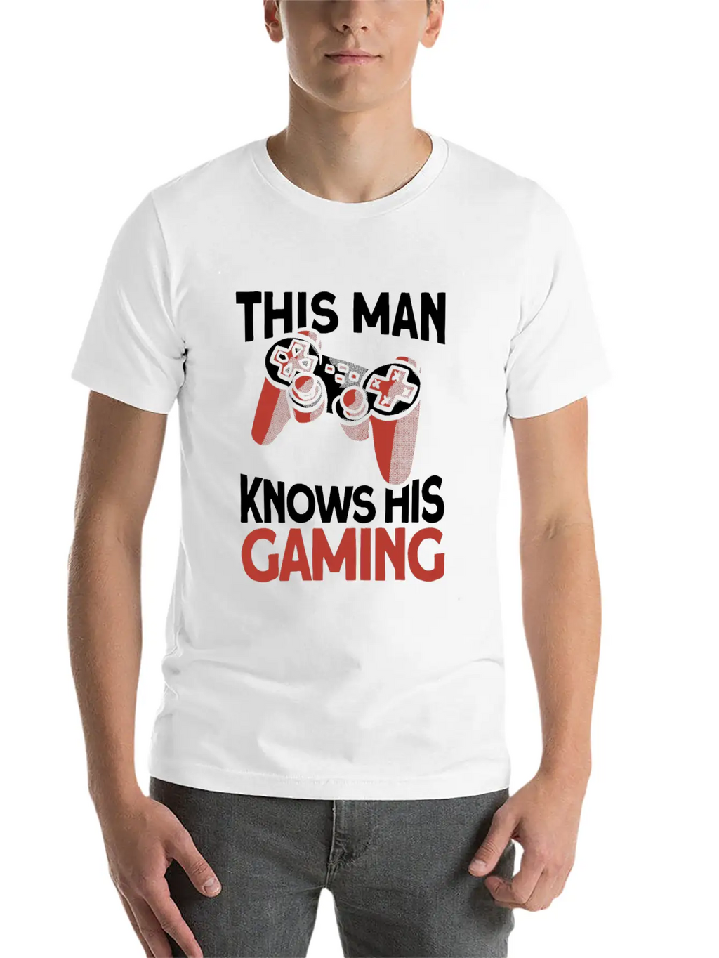 Gaming Video Games Gamer Casual Graphic T-Shirt – Simple And Comfortable Daily Wear