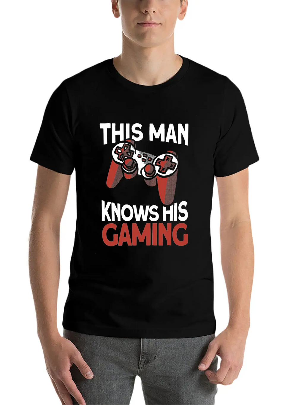 Gaming Video Games Gamer Casual Graphic T-Shirt – Simple And Comfortable Daily Wear
