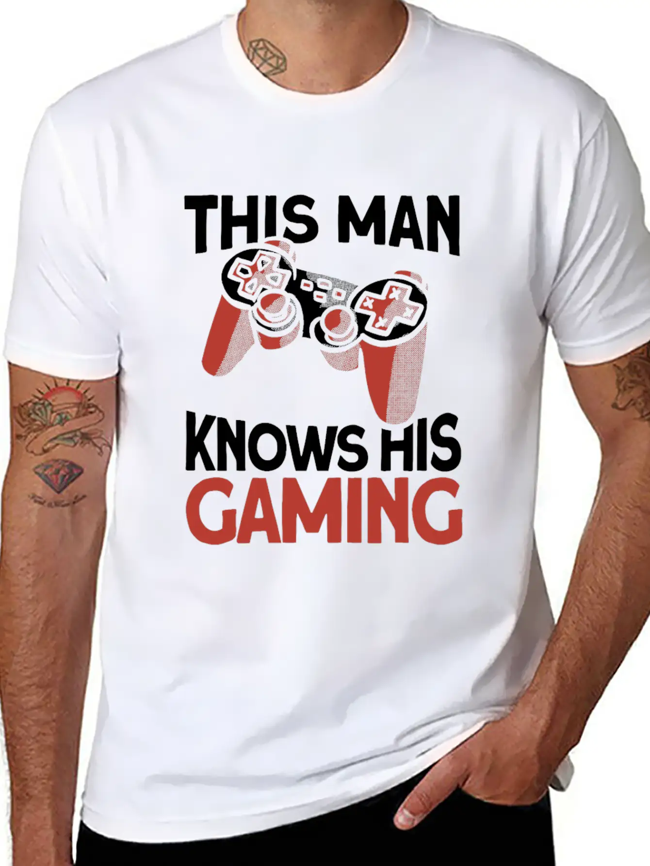 Gaming Video Games Gamer Casual Graphic T-Shirt – Simple And Comfortable Daily Wear