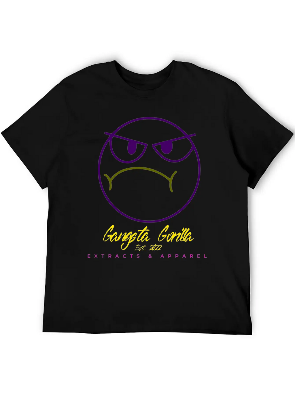 Gangsta Gorilla-Mood Stylish Everyday T-Shirt – Unisex Basic Cotton Tee