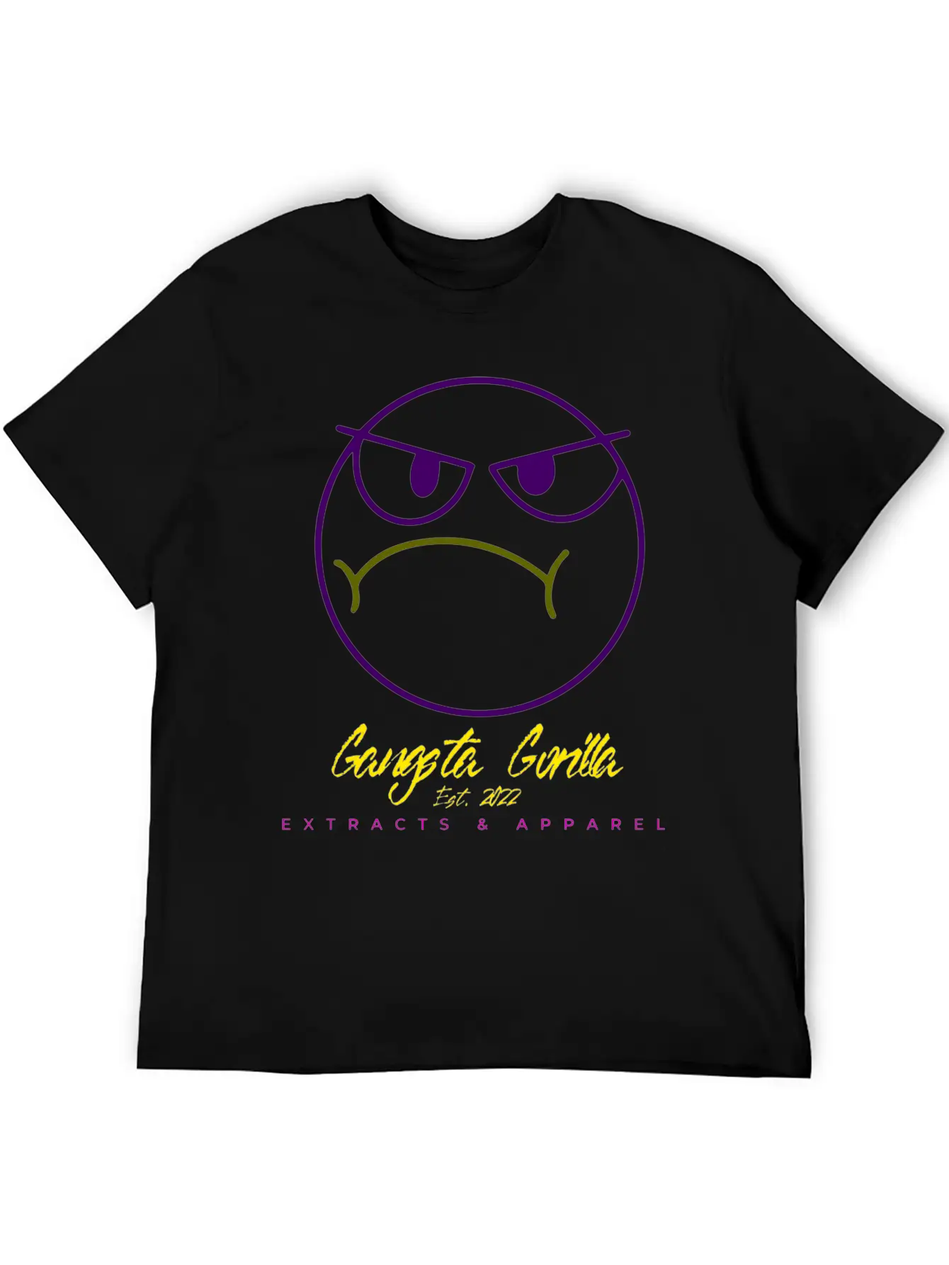 Gangsta Gorilla-Mood Stylish Everyday T-Shirt – Unisex Basic Cotton Tee