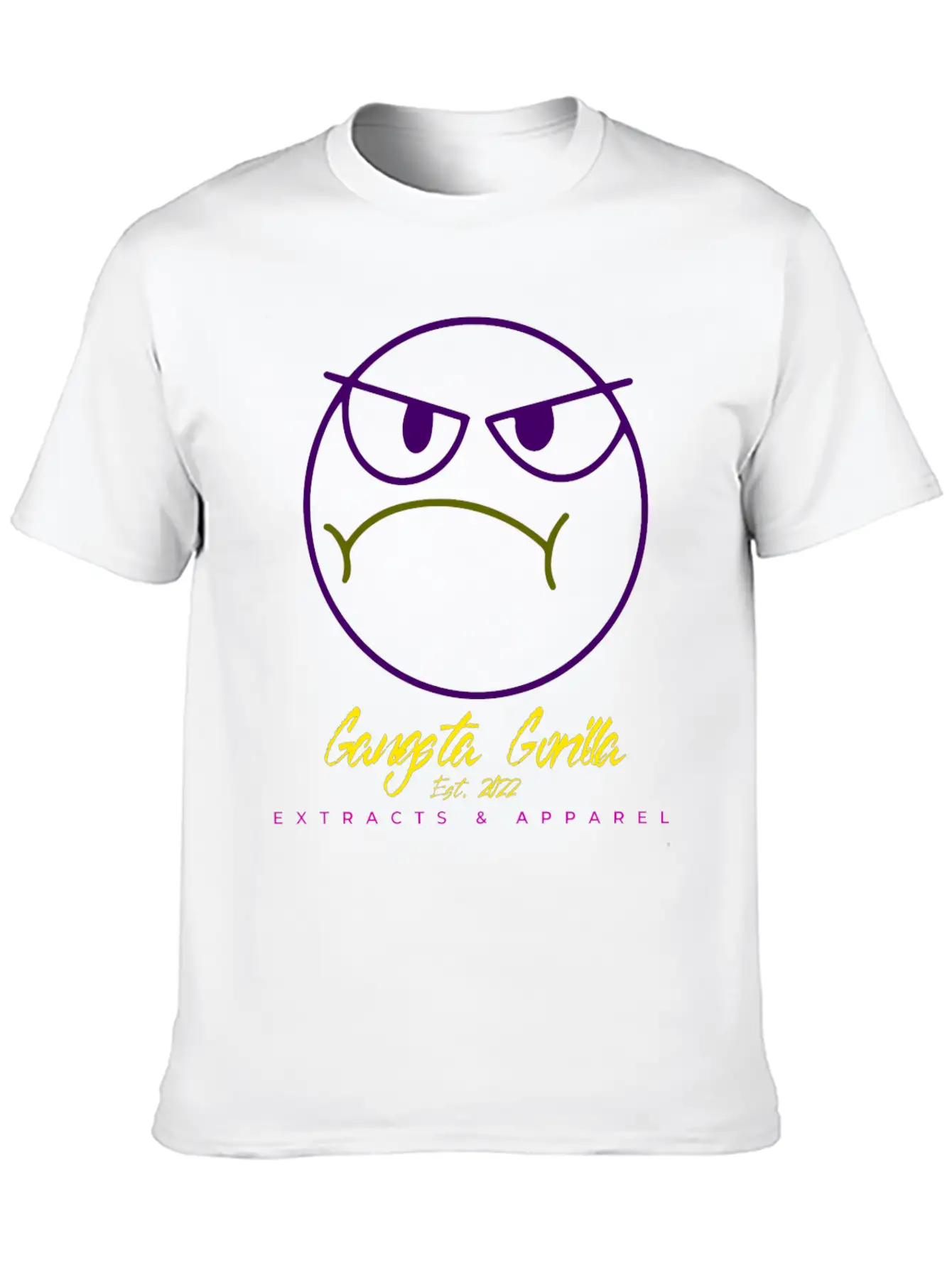 Gangsta Gorilla-Mood Stylish Everyday T-Shirt – Unisex Basic Cotton Tee