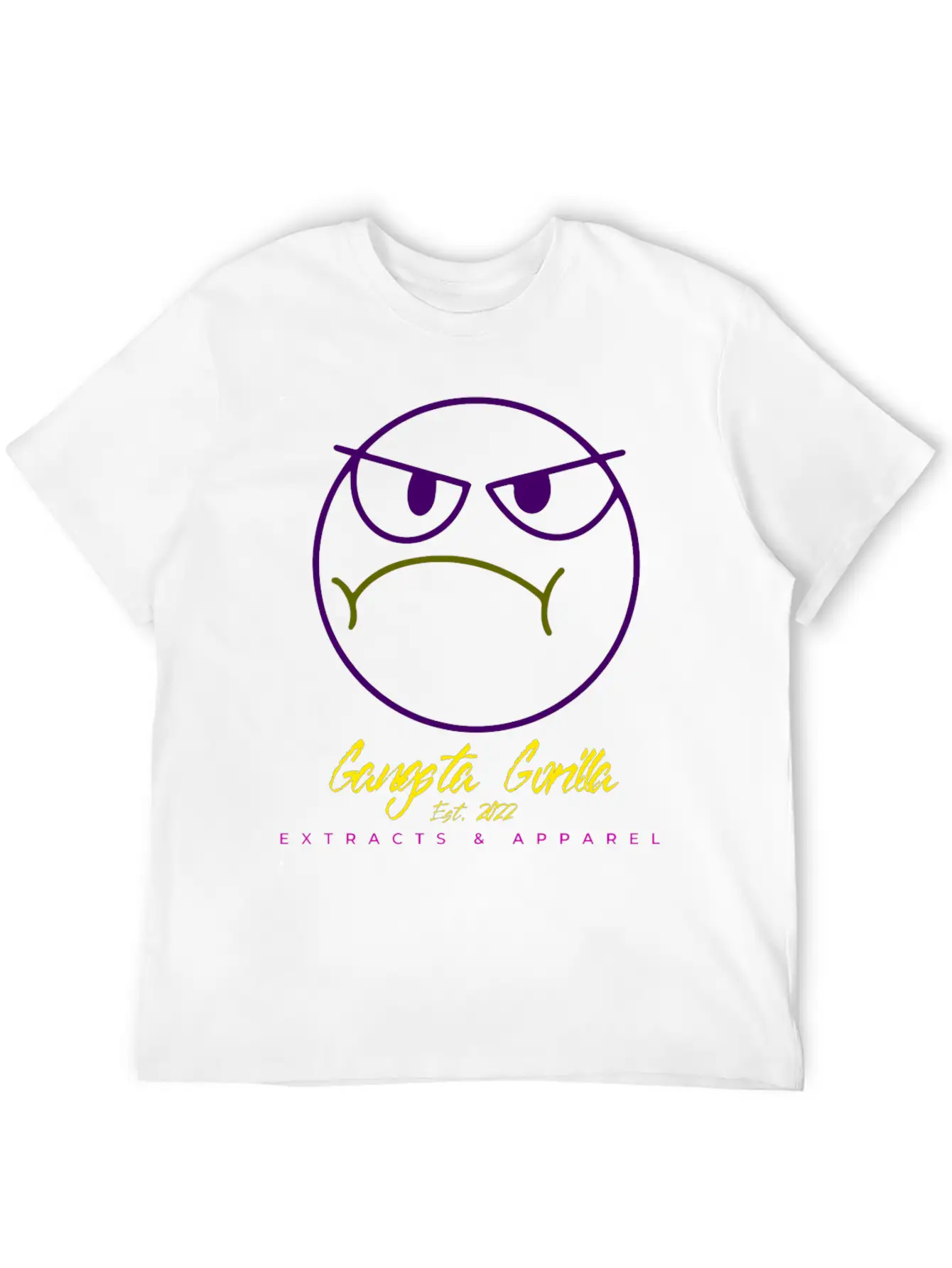 Gangsta Gorilla-Mood Stylish Everyday T-Shirt – Unisex Basic Cotton Tee