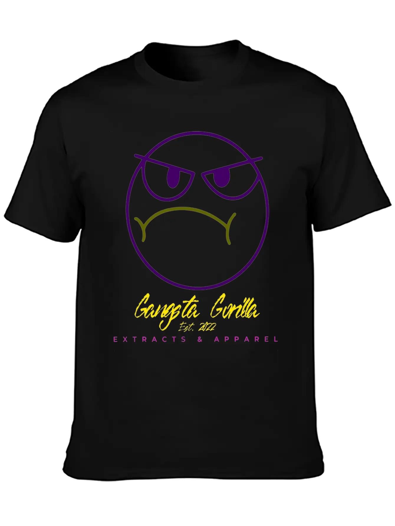 Gangsta Gorilla-Mood Stylish Everyday T-Shirt – Unisex Basic Cotton Tee