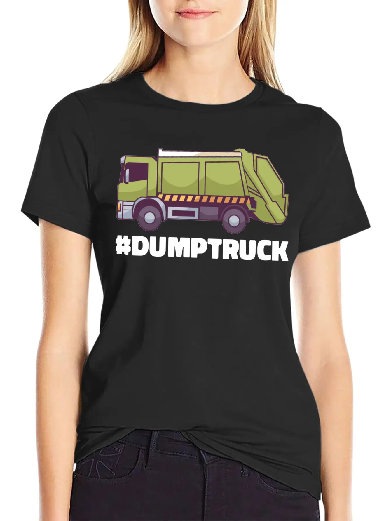 Garbage Truck Gifts For Boys & Toddlers Unisex Short Sleeve Soft Cotton T-Shirt – Casual Everyday Wear