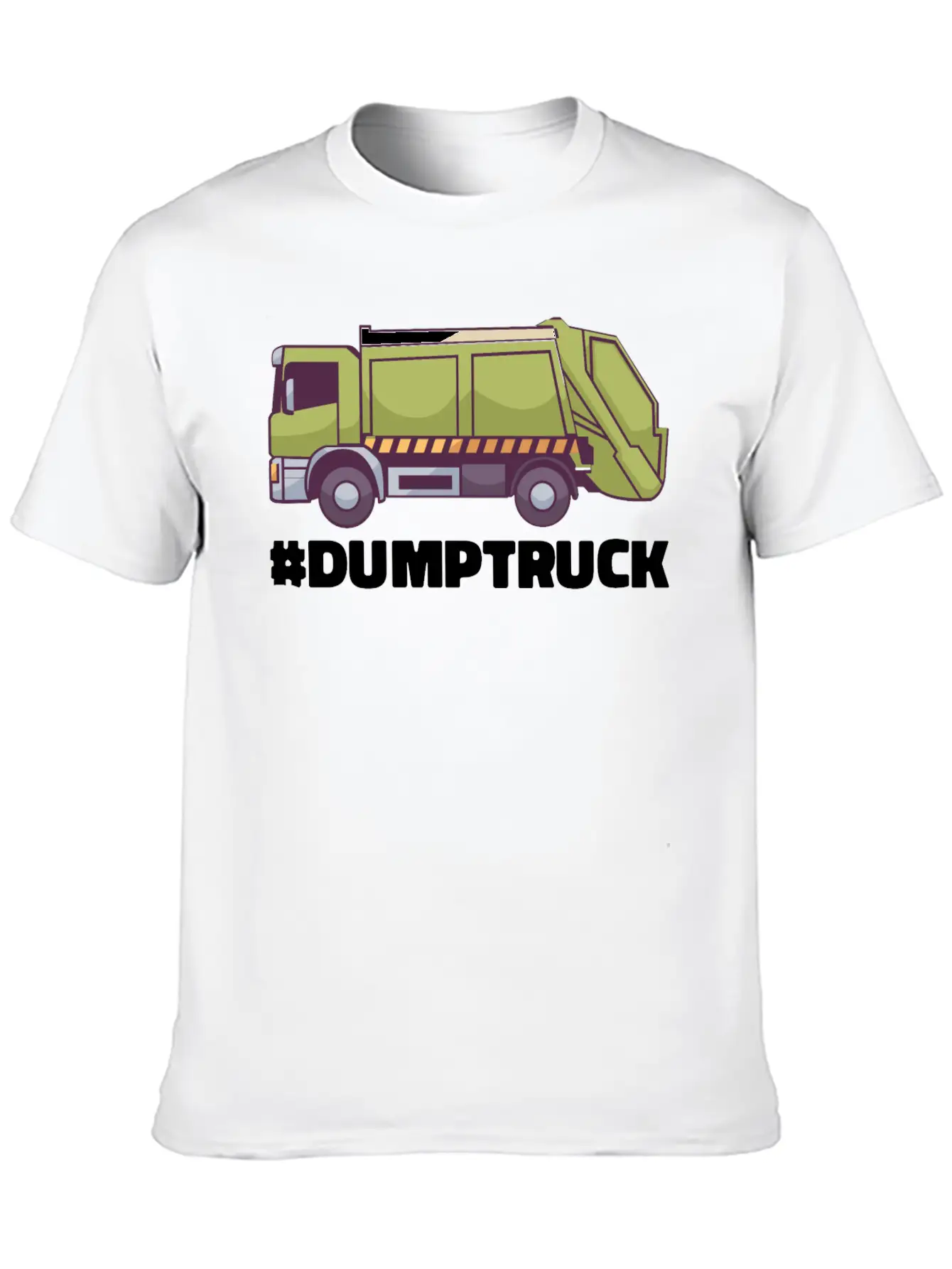 Garbage Truck Gifts For Boys & Toddlers Unisex Short Sleeve Soft Cotton T-Shirt – Casual Everyday Wear