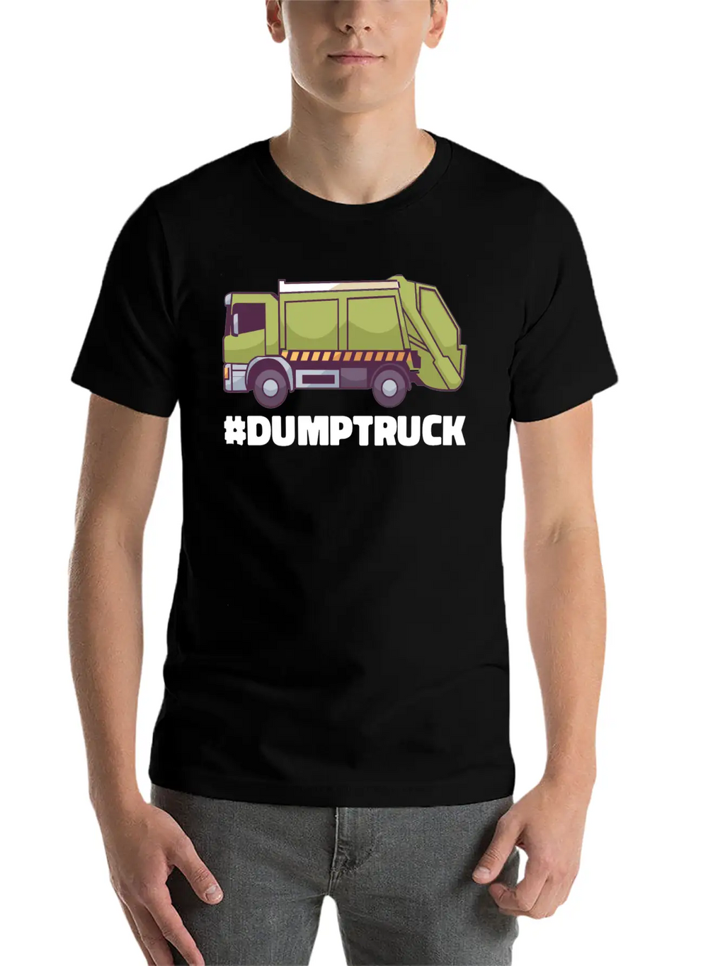 Garbage Truck Gifts For Boys & Toddlers Unisex Short Sleeve Soft Cotton T-Shirt – Casual Everyday Wear