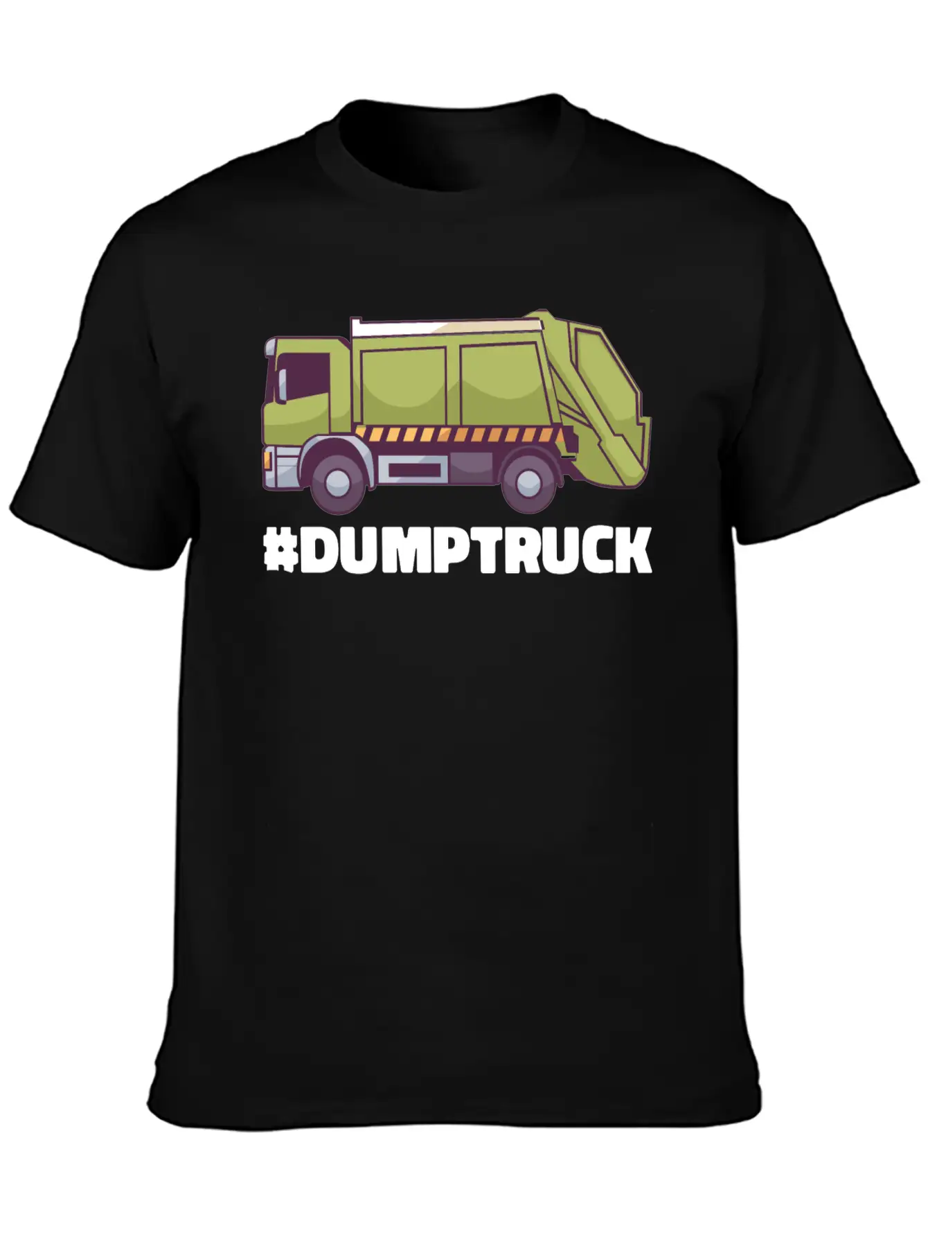 Garbage Truck Gifts For Boys & Toddlers Unisex Short Sleeve Soft Cotton T-Shirt – Casual Everyday Wear