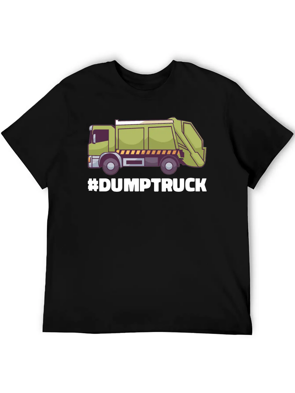 Garbage Truck Gifts For Boys & Toddlers Unisex Short Sleeve Soft Cotton T-Shirt – Casual Everyday Wear