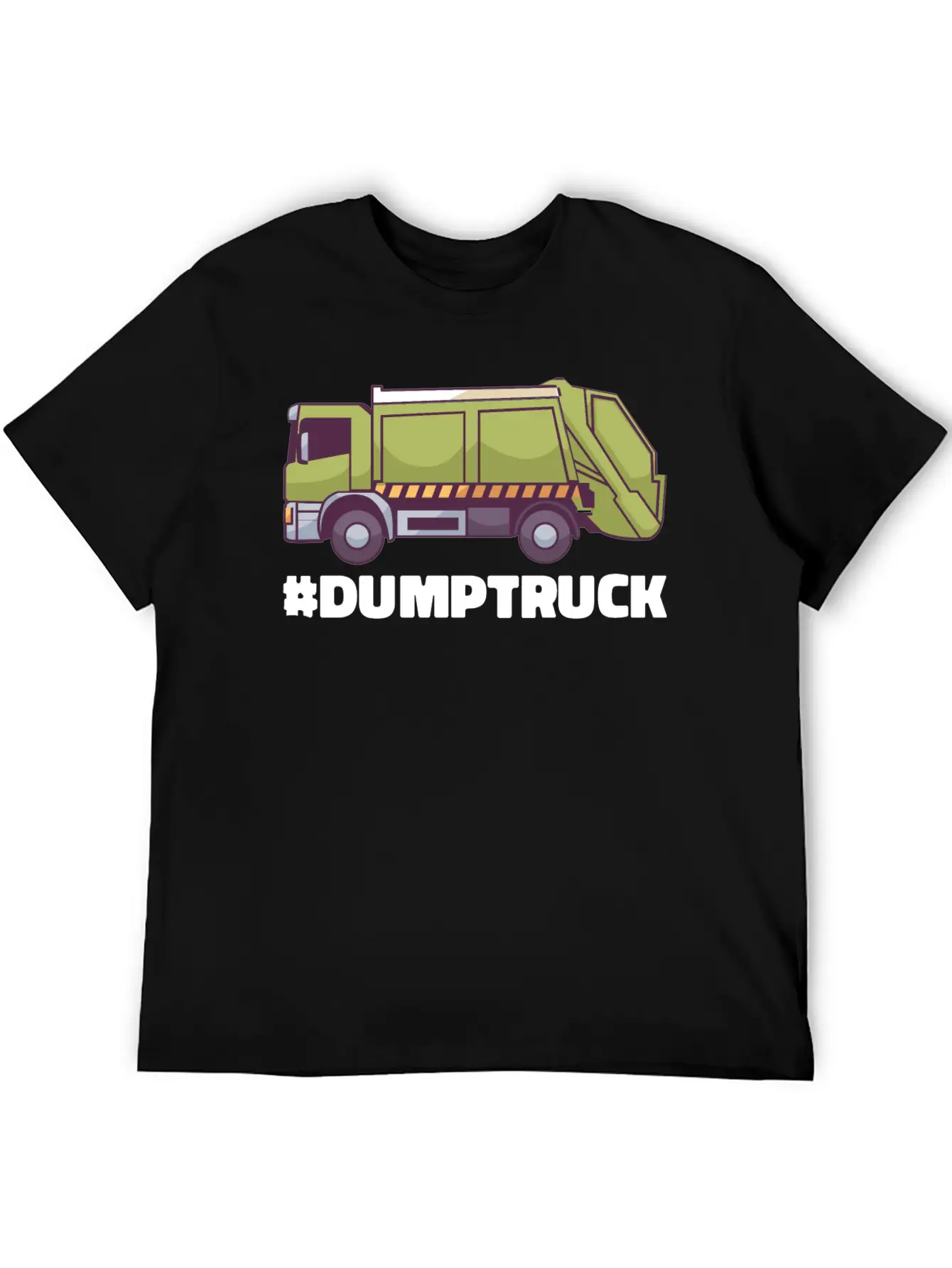 Garbage Truck Gifts For Boys & Toddlers Unisex Short Sleeve Soft Cotton T-Shirt – Casual Everyday Wear