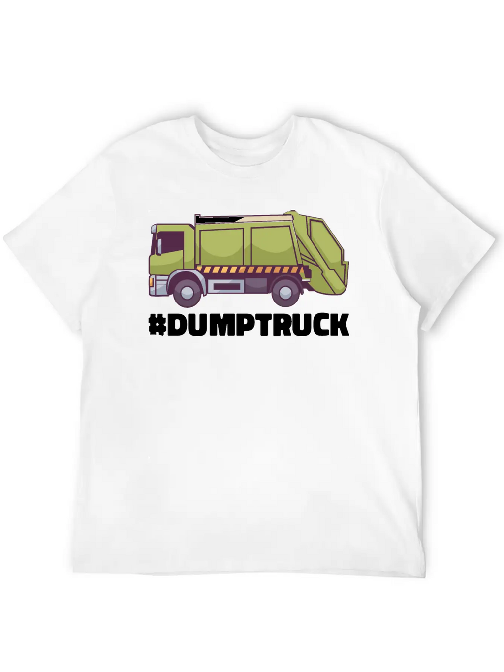 Garbage Truck Gifts For Boys & Toddlers Unisex Short Sleeve Soft Cotton T-Shirt – Casual Everyday Wear