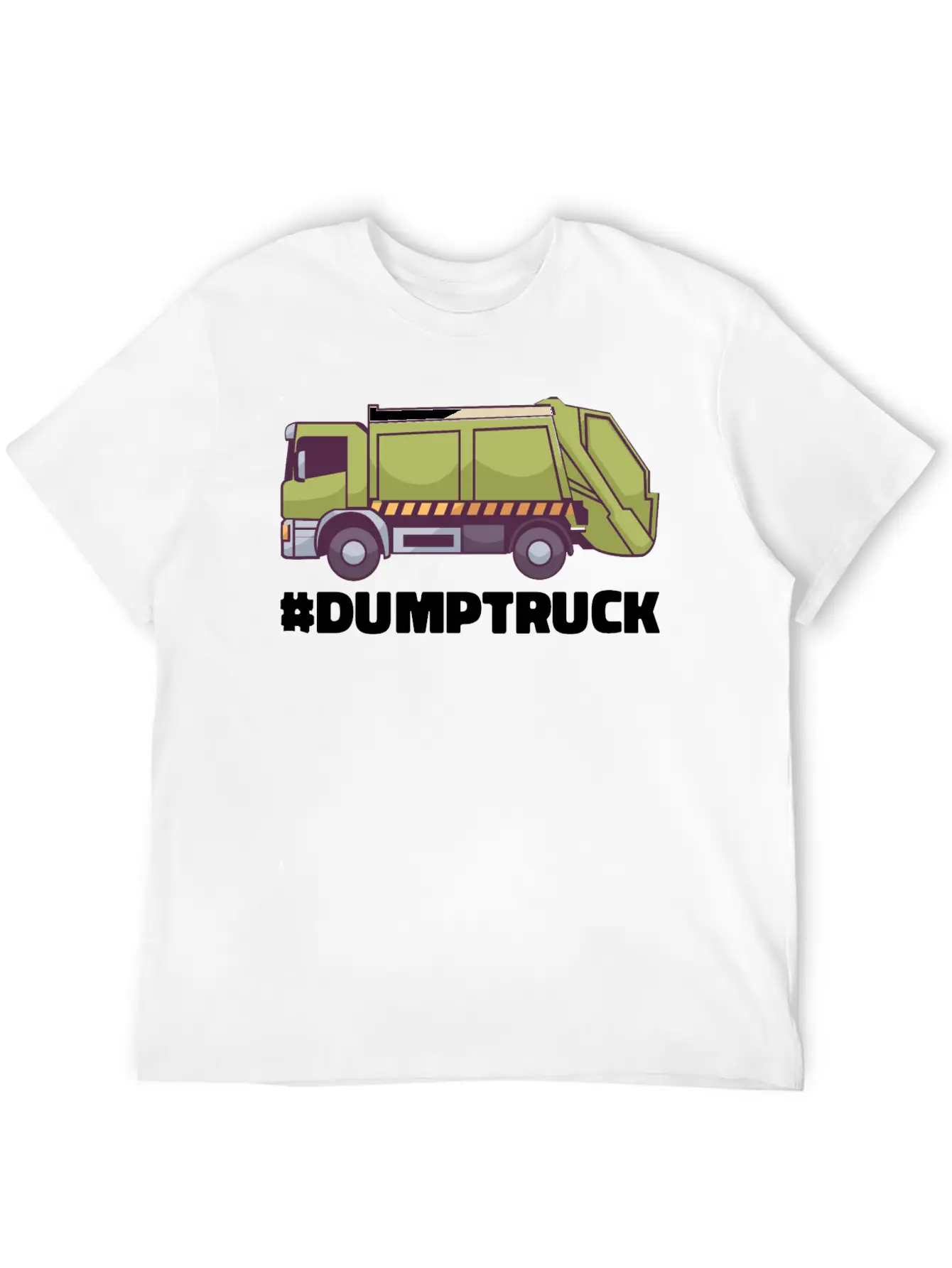 Garbage Truck Gifts For Boys & Toddlers Unisex Short Sleeve Soft Cotton T-Shirt – Casual Everyday Wear