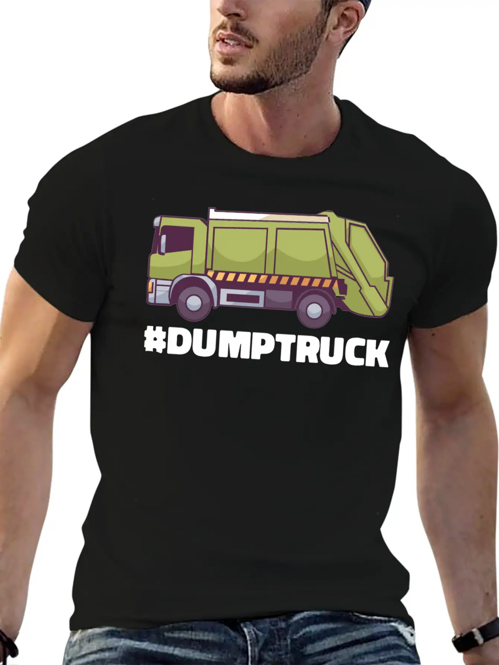 Garbage Truck Gifts For Boys & Toddlers Unisex Short Sleeve Soft Cotton T-Shirt – Casual Everyday Wear