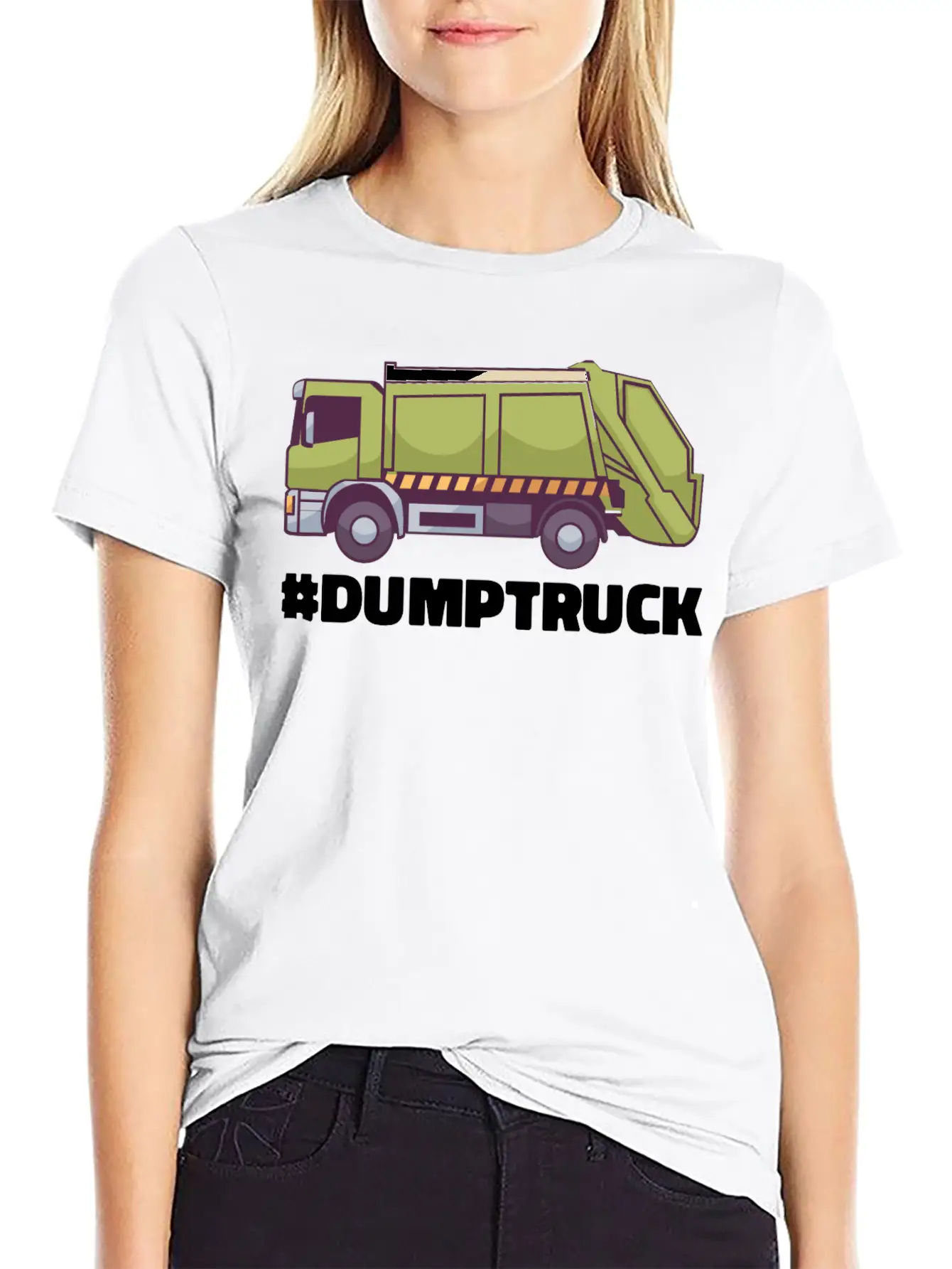 Garbage Truck Gifts For Boys & Toddlers Unisex Short Sleeve Soft Cotton T-Shirt – Casual Everyday Wear