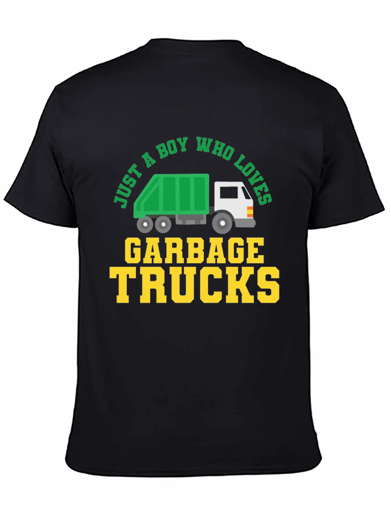 Garbage Trucks Garbage Truck Lover Casual Graphic T-Shirt – Simple And Comfortable Daily Wear