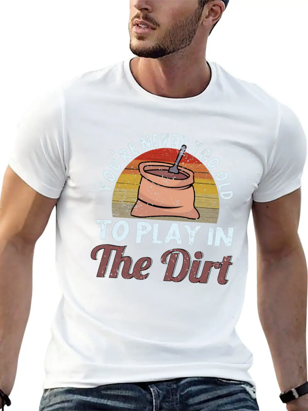 Garden Gardener Allotment Garden Saying Hobby Unisex Casual T-Shirt – Clean Design For Daily Comfort