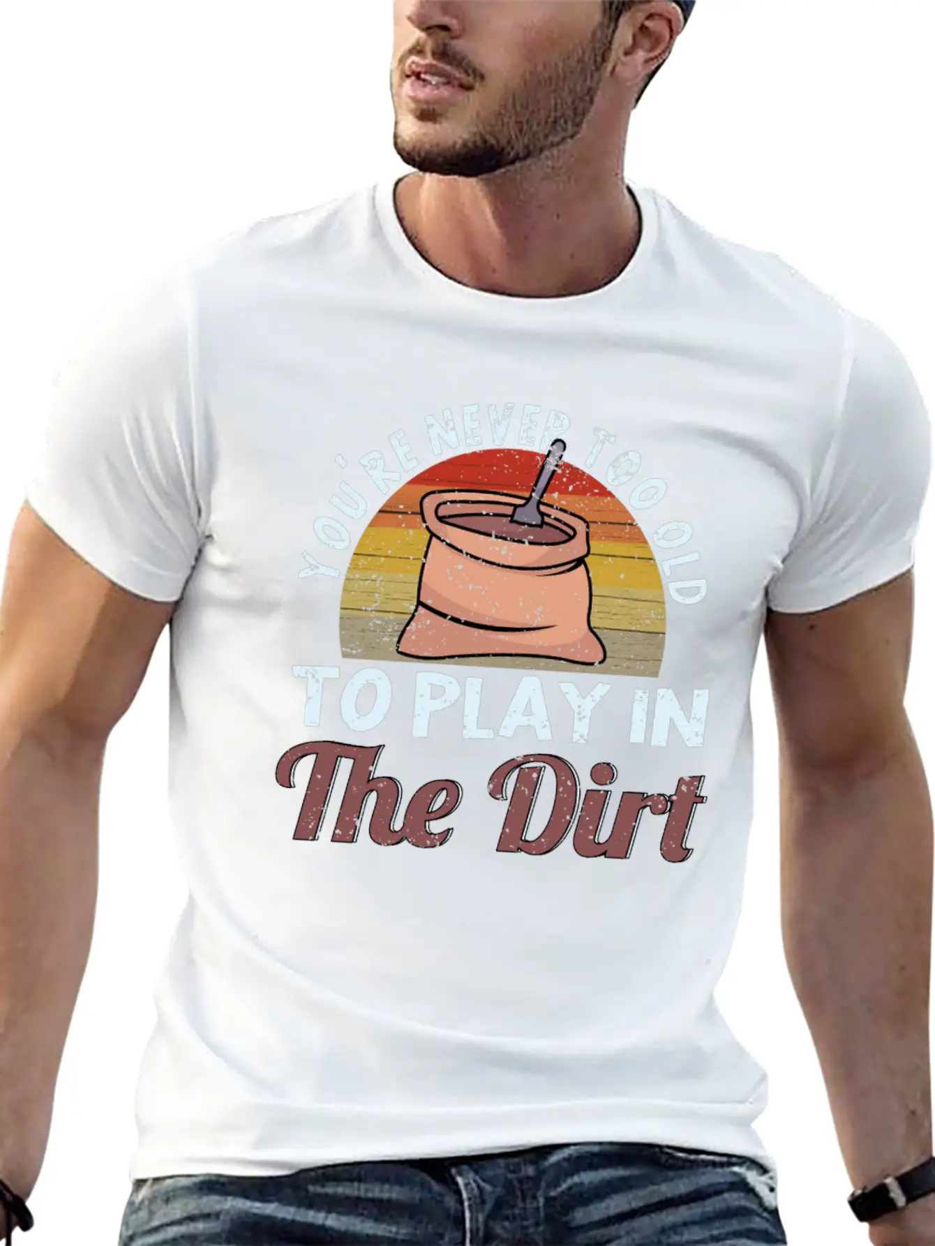 Garden Gardener Allotment Garden Saying Hobby Unisex Casual T-Shirt – Clean Design For Daily Comfort