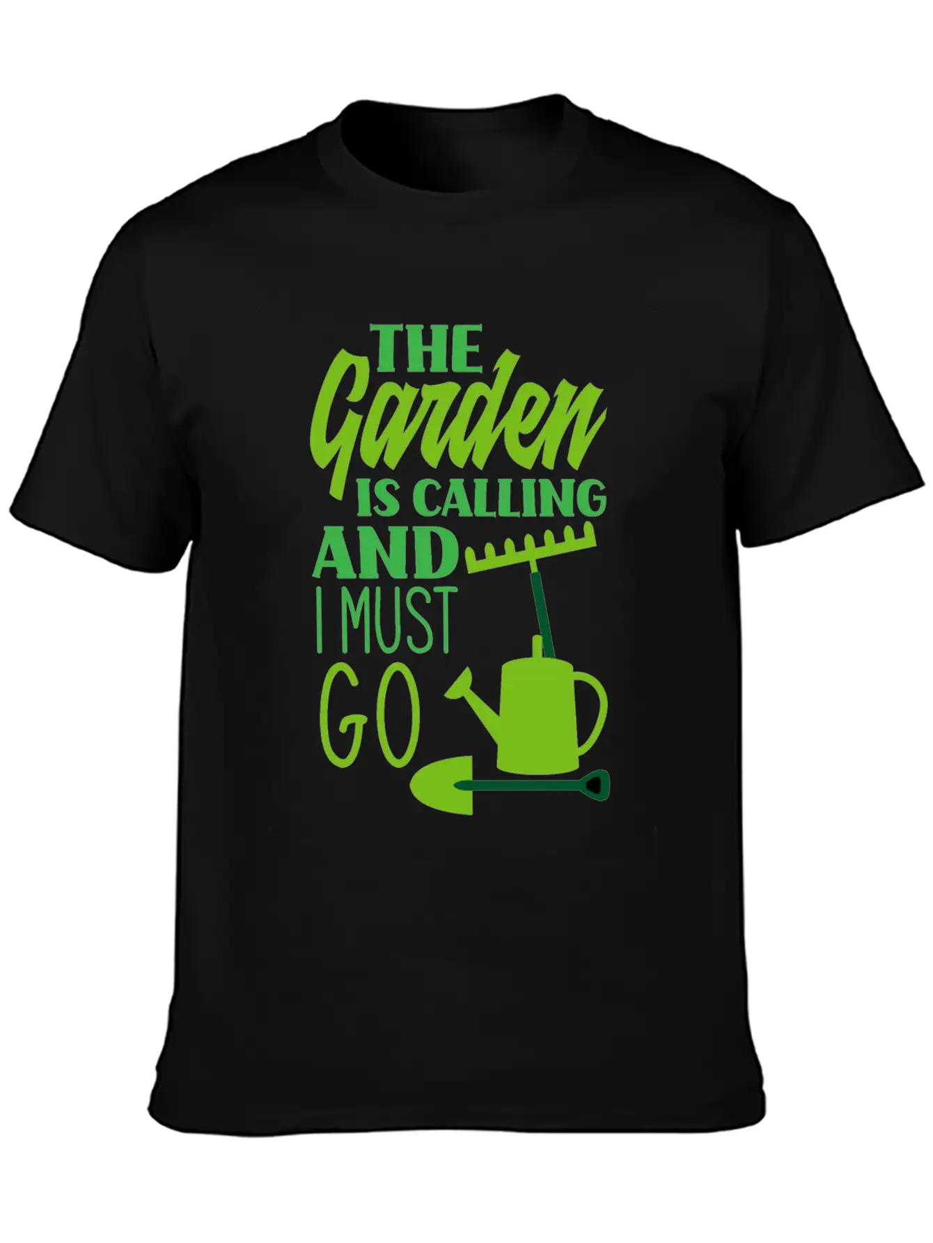 Garden Gardener Unisex Short Sleeve Soft Cotton T-Shirt – Casual Everyday Wear