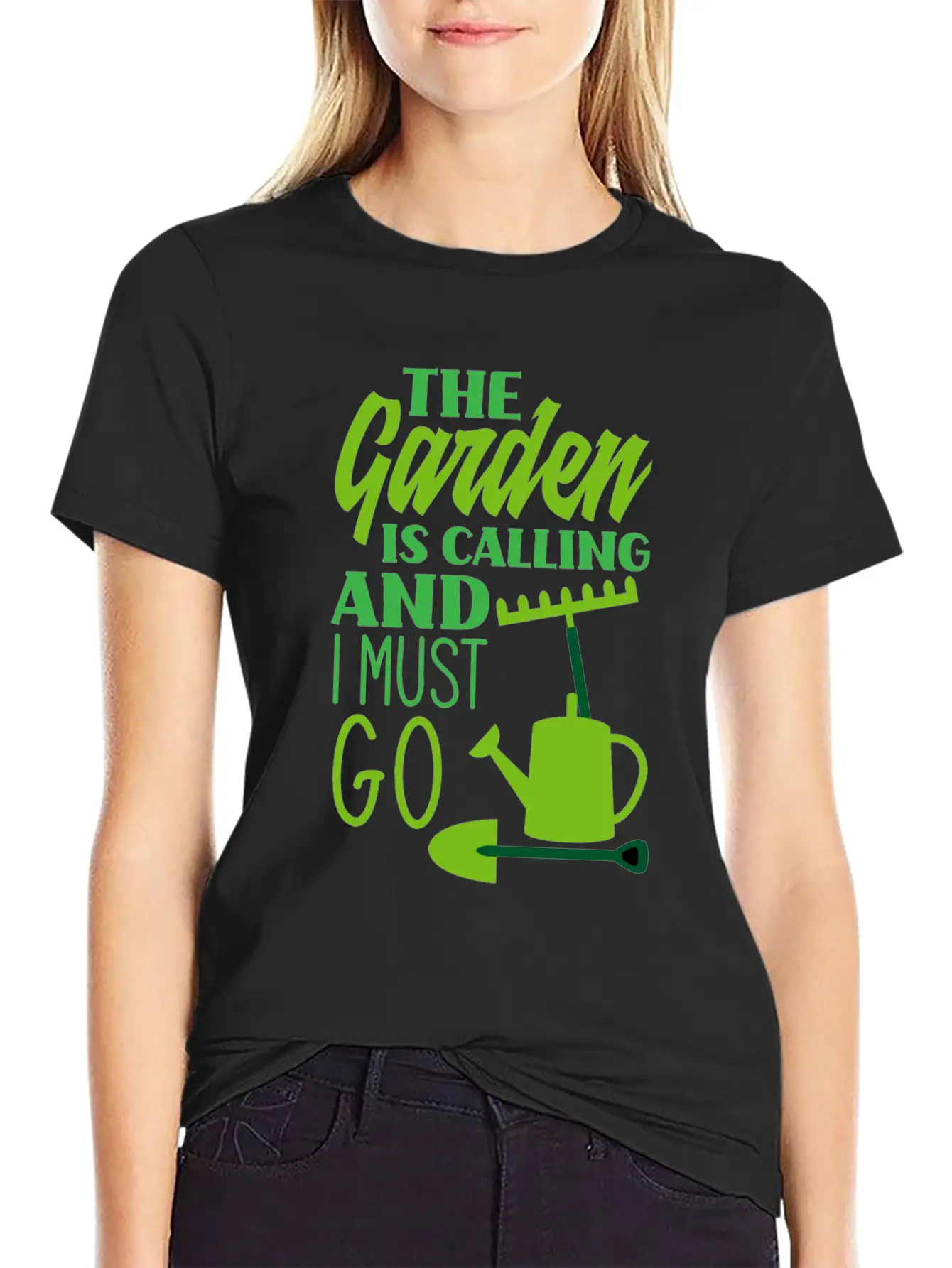 Garden Gardener Unisex Short Sleeve Soft Cotton T-Shirt – Casual Everyday Wear