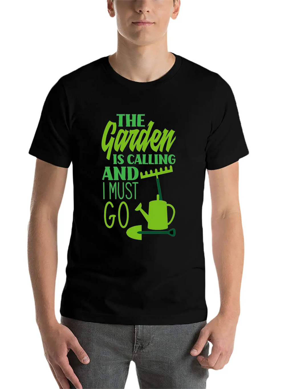 Garden Gardener Unisex Short Sleeve Soft Cotton T-Shirt – Casual Everyday Wear