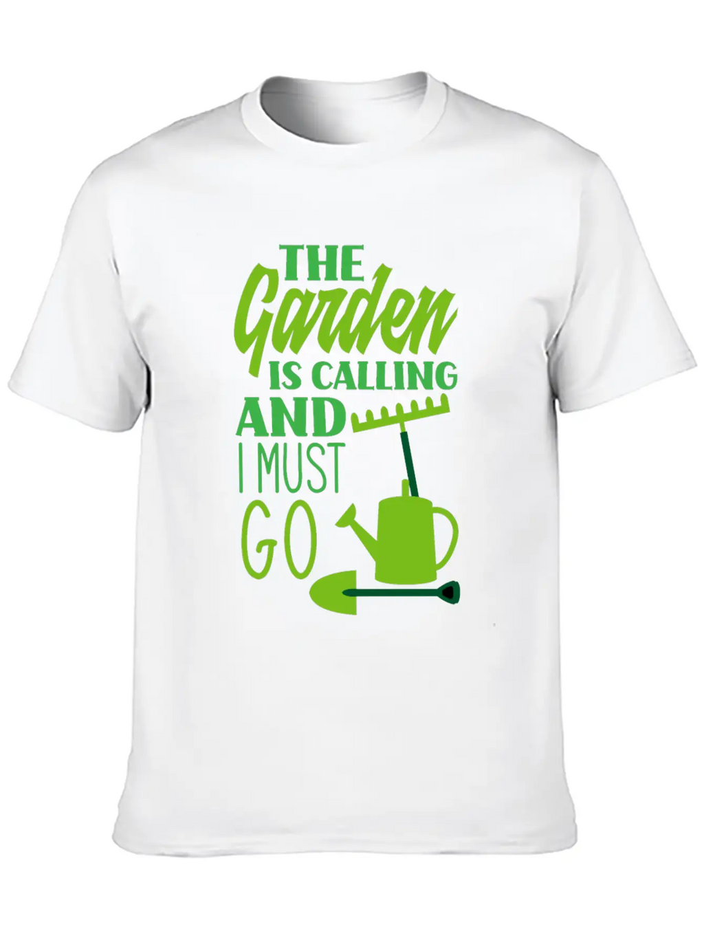 Garden Gardener Unisex Short Sleeve Soft Cotton T-Shirt – Casual Everyday Wear