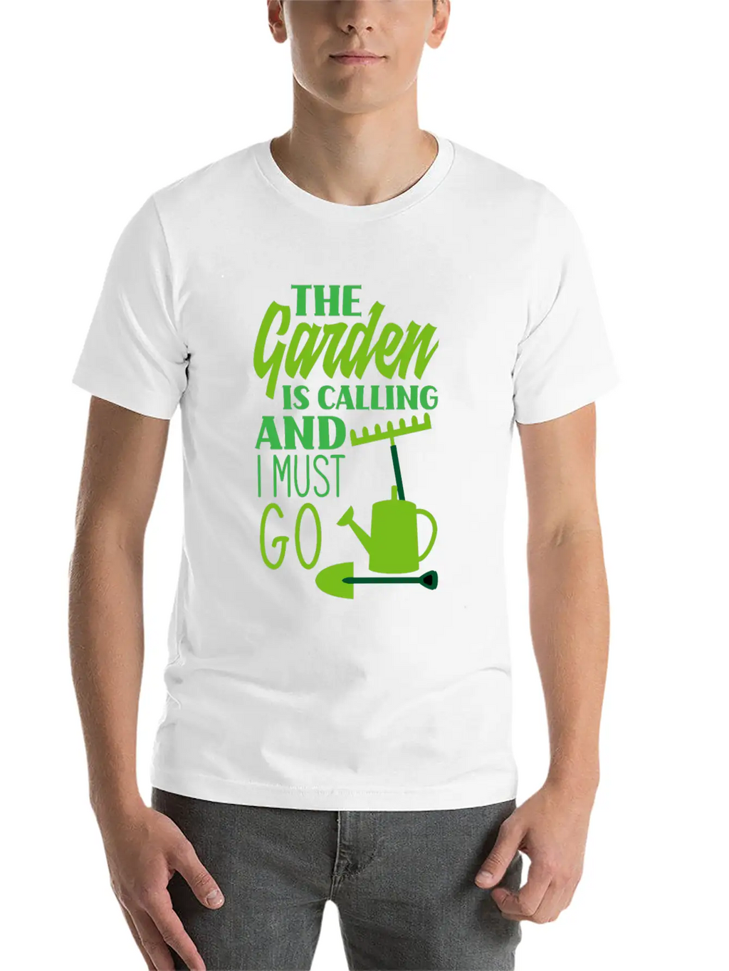 Garden Gardener Unisex Short Sleeve Soft Cotton T-Shirt – Casual Everyday Wear