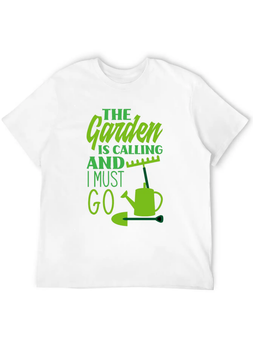 Garden Gardener Unisex Short Sleeve Soft Cotton T-Shirt – Casual Everyday Wear