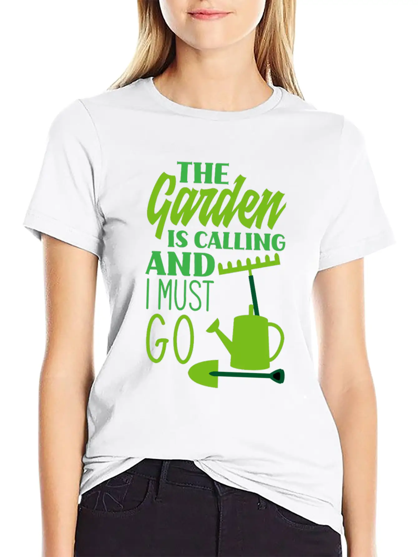 Garden Gardener Unisex Short Sleeve Soft Cotton T-Shirt – Casual Everyday Wear