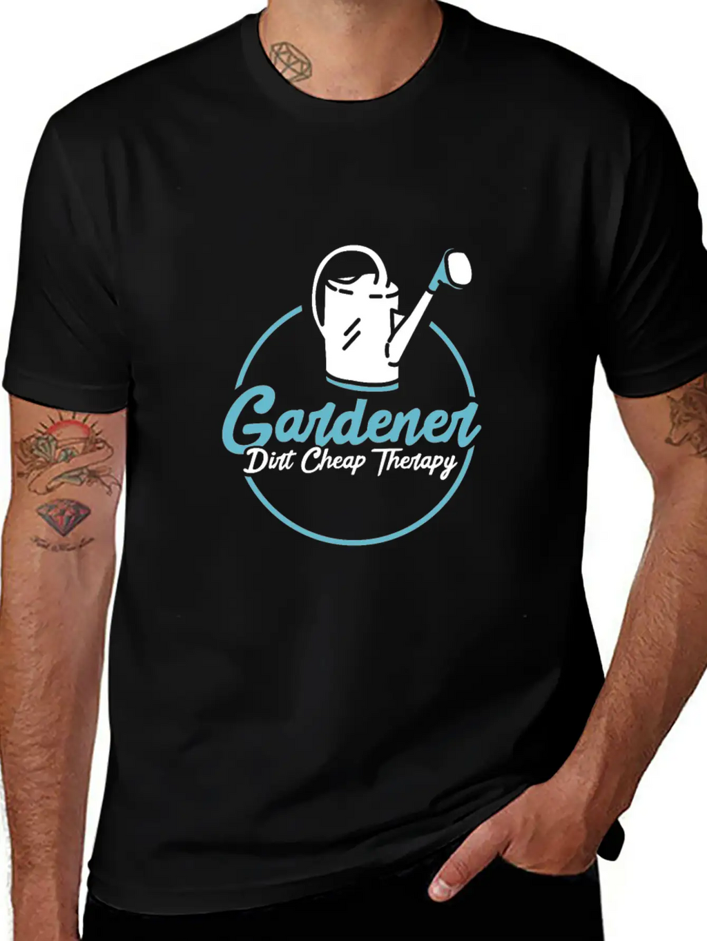 Gardener Dirt Cheap Therapy Casual Graphic T-Shirt – Simple And Comfortable Daily Wear