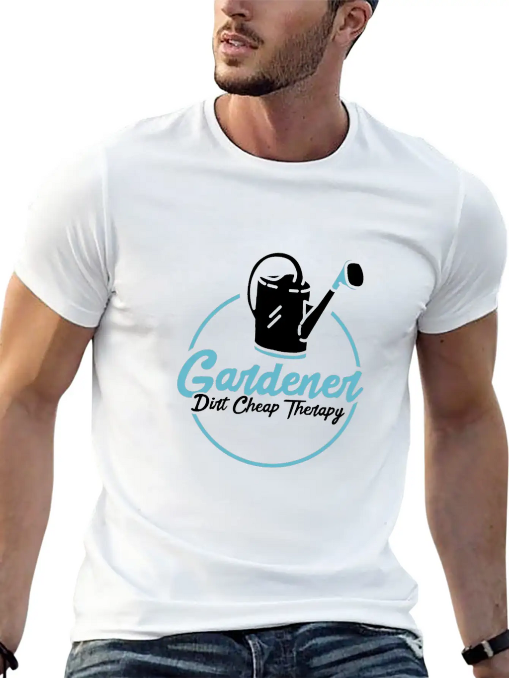 Gardener Dirt Cheap Therapy Casual Graphic T-Shirt – Simple And Comfortable Daily Wear